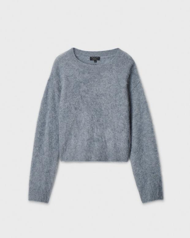 Rag & Bone Jada Brushed Cashmere Crewneck