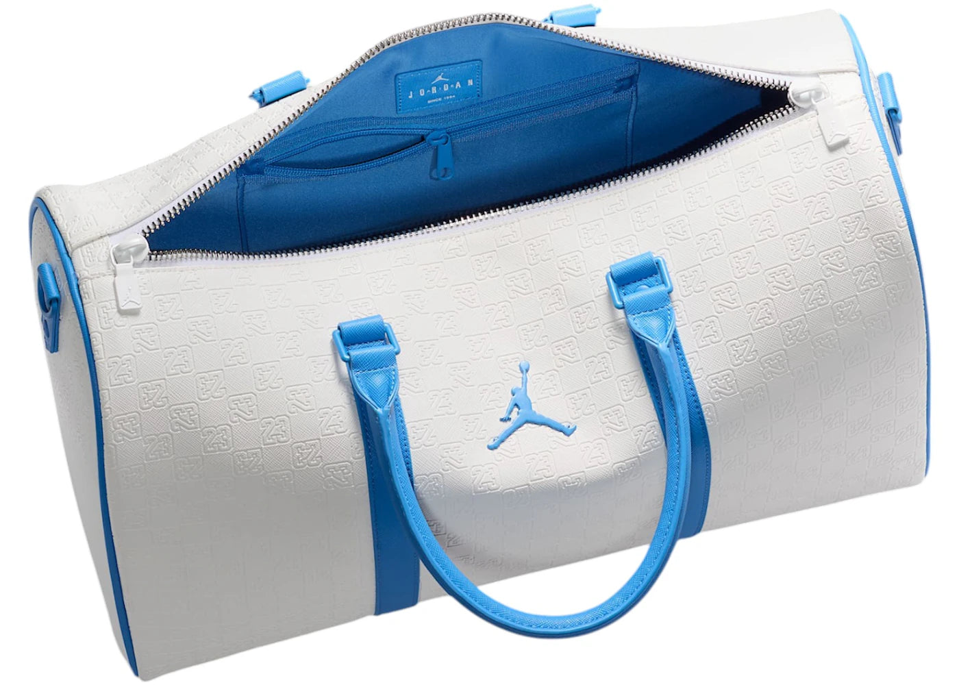 Jordan Monogram Duffle 25L Bag White