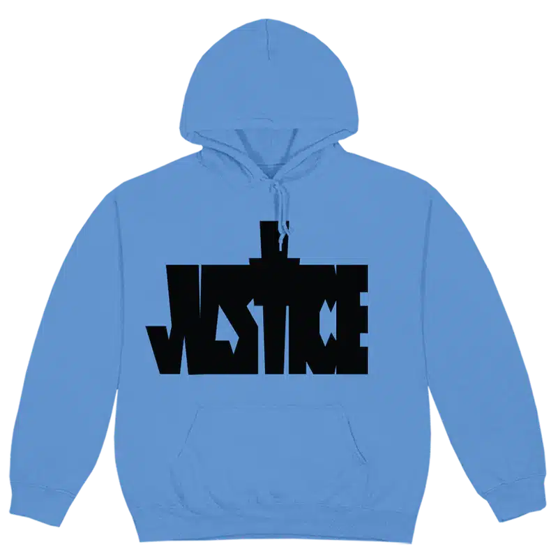 House of Drew Justine Bieber Blue Justice Hoodie