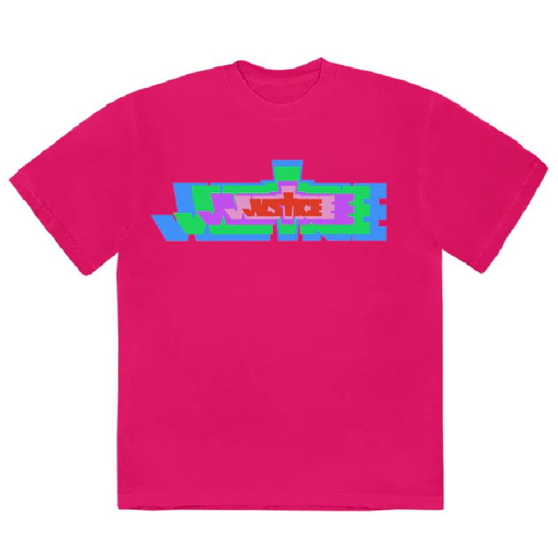 House of Drew Justin Bieber Justice Pink T-Shirt