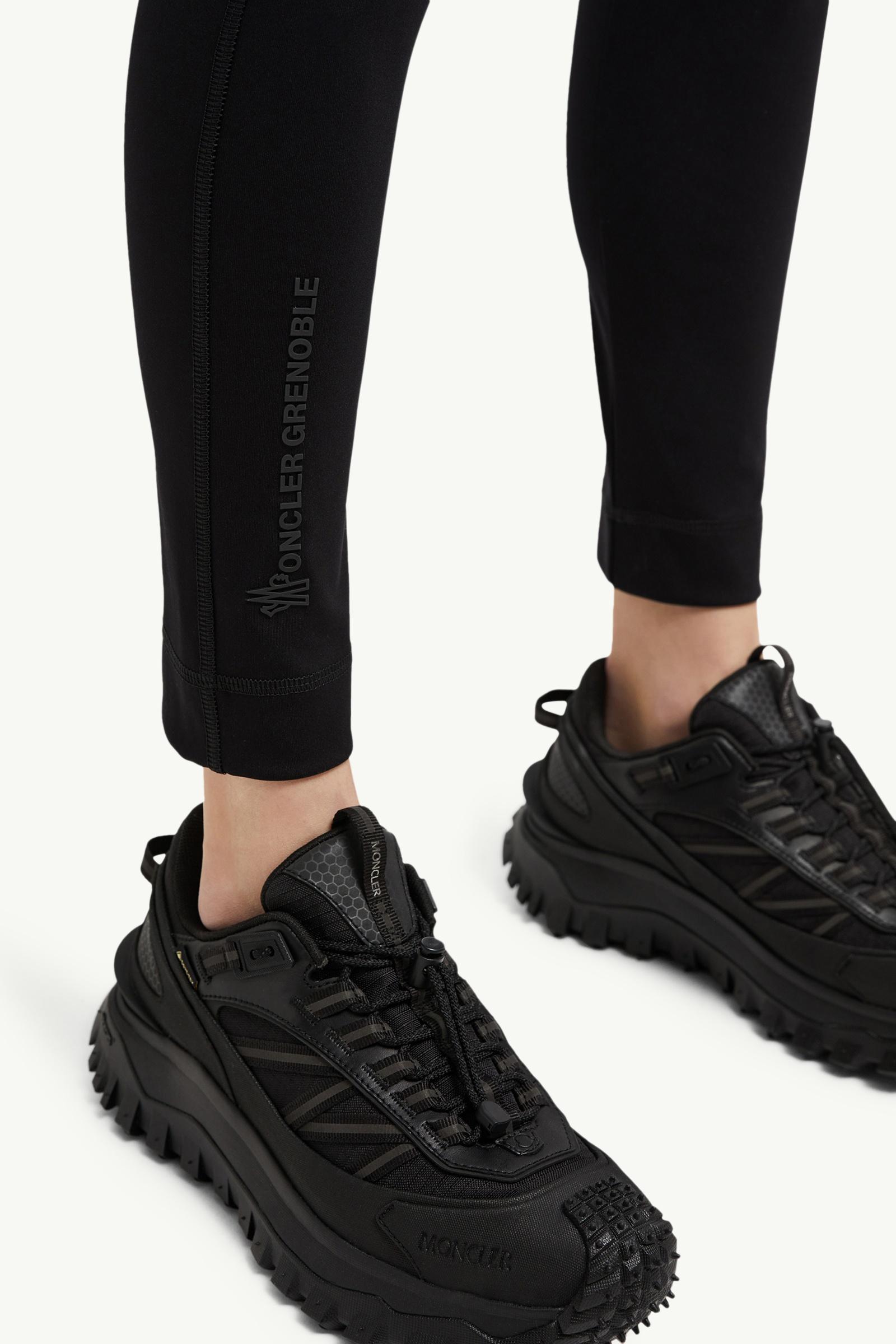 Moncler Technical Jersey Leggings Black Black
