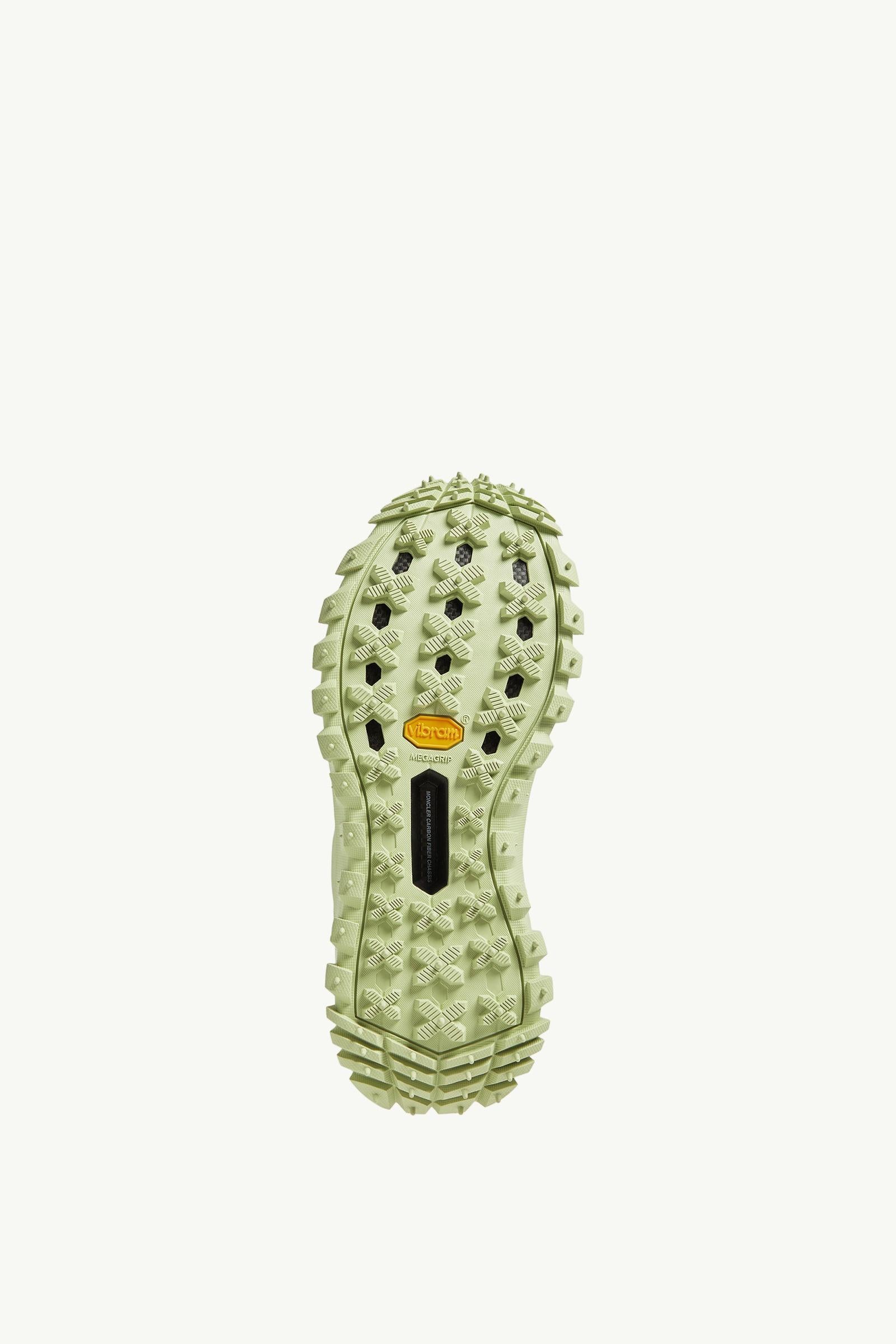 Moncler Trailgrip Momint Nubuck & Suede Sneakers Pastel Green
