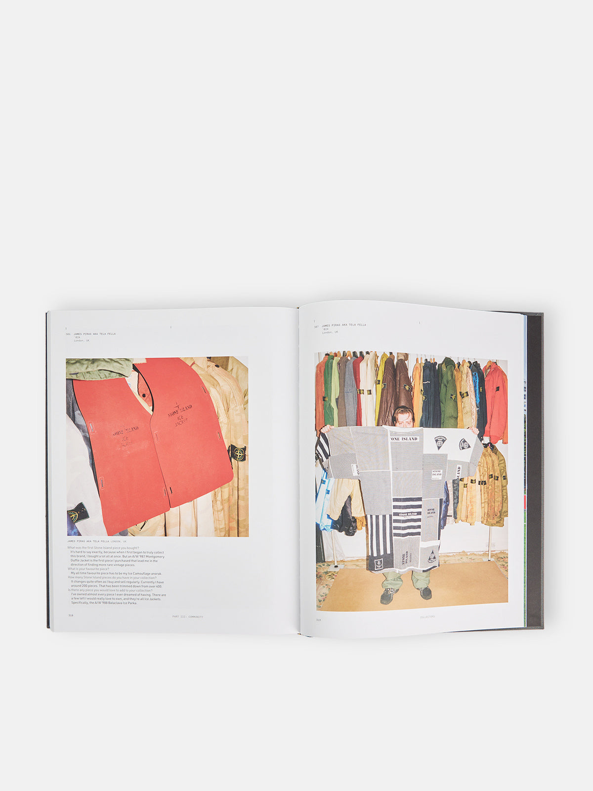 Stone Island Hardcover Book