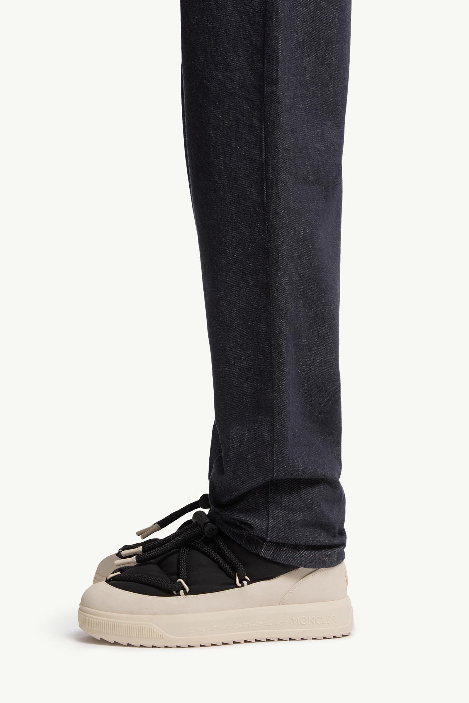 Moncler Straight Leg Jeans Denim Blue Denim Blue