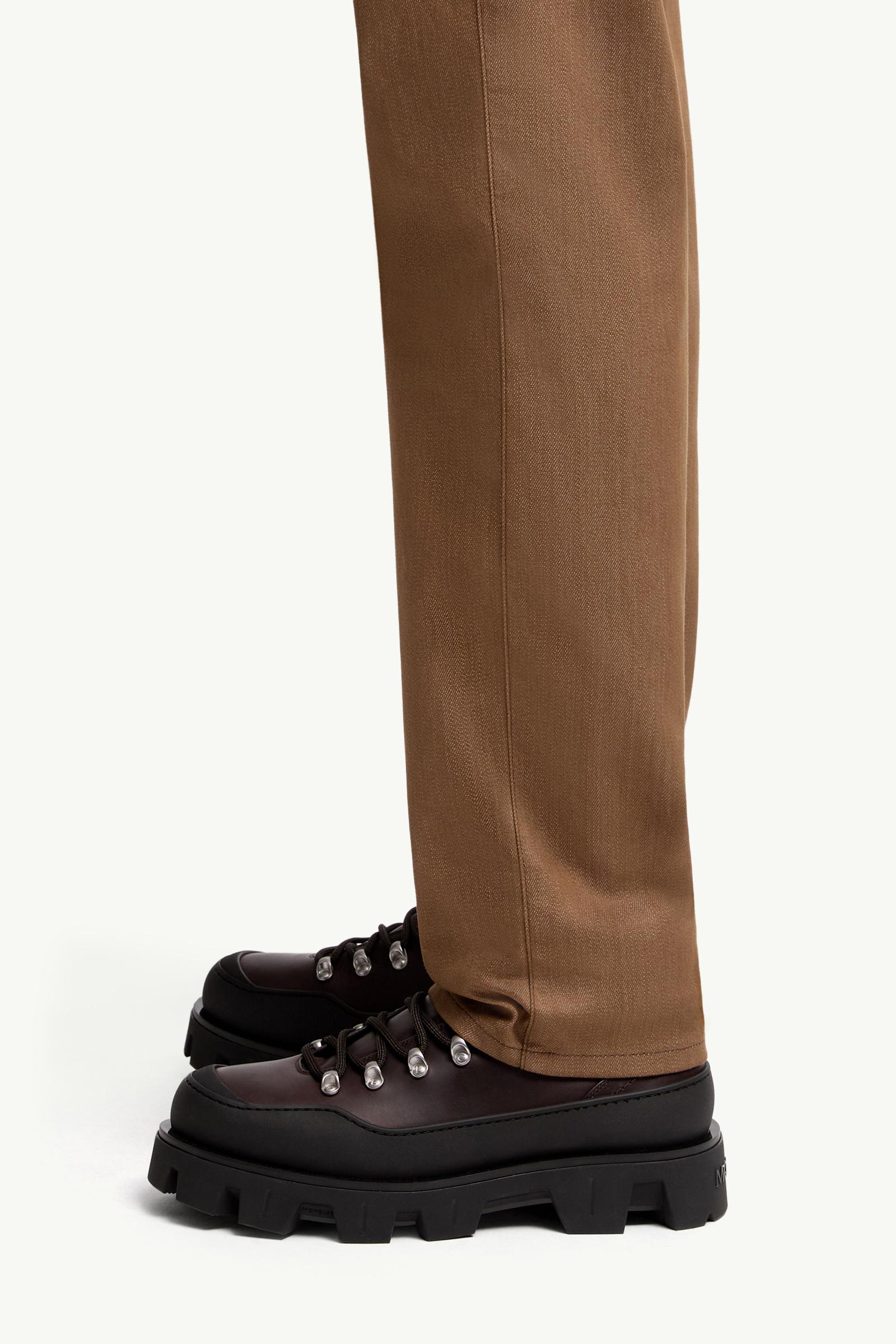 Moncler Straight Leg Denim Jeans Beige Beige