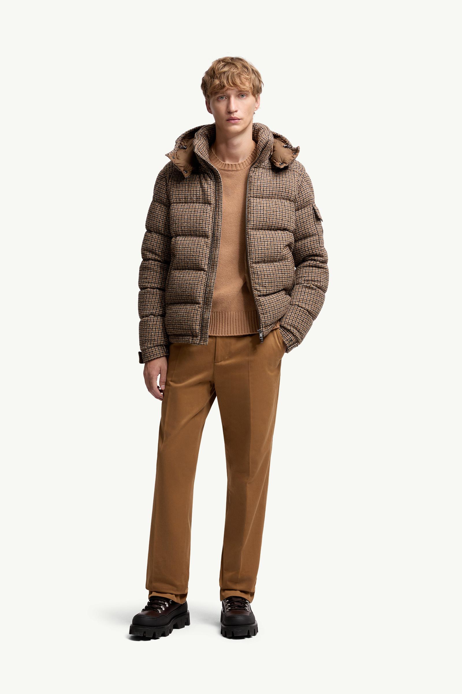 Moncler Cotton Tailored Pants Light Brown Light Brown