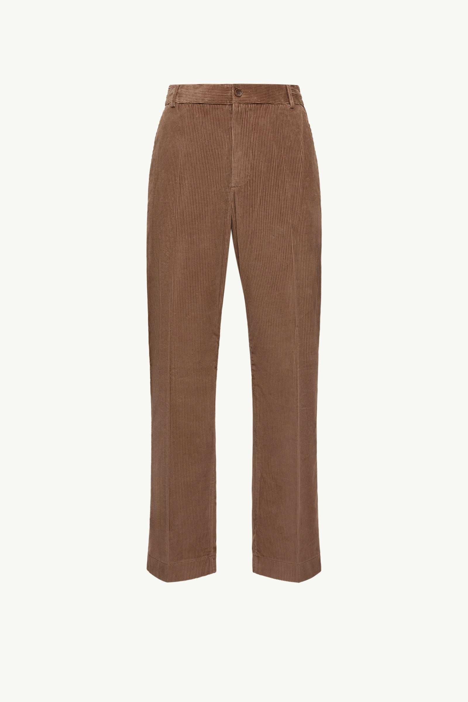 Moncler Corduroy Tailored Pants Brown Brown