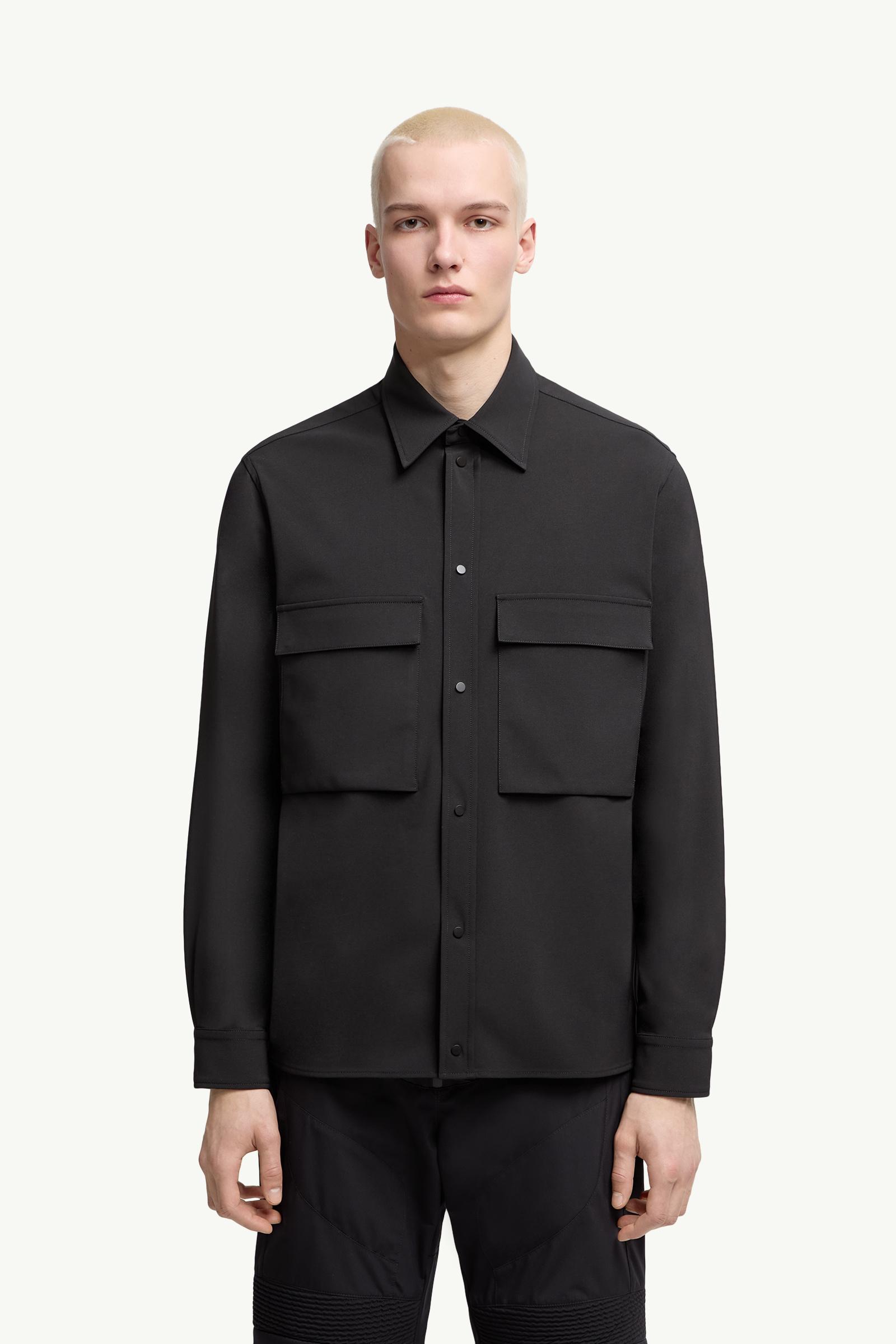 Moncler Long Sleeve Shirt Black Black