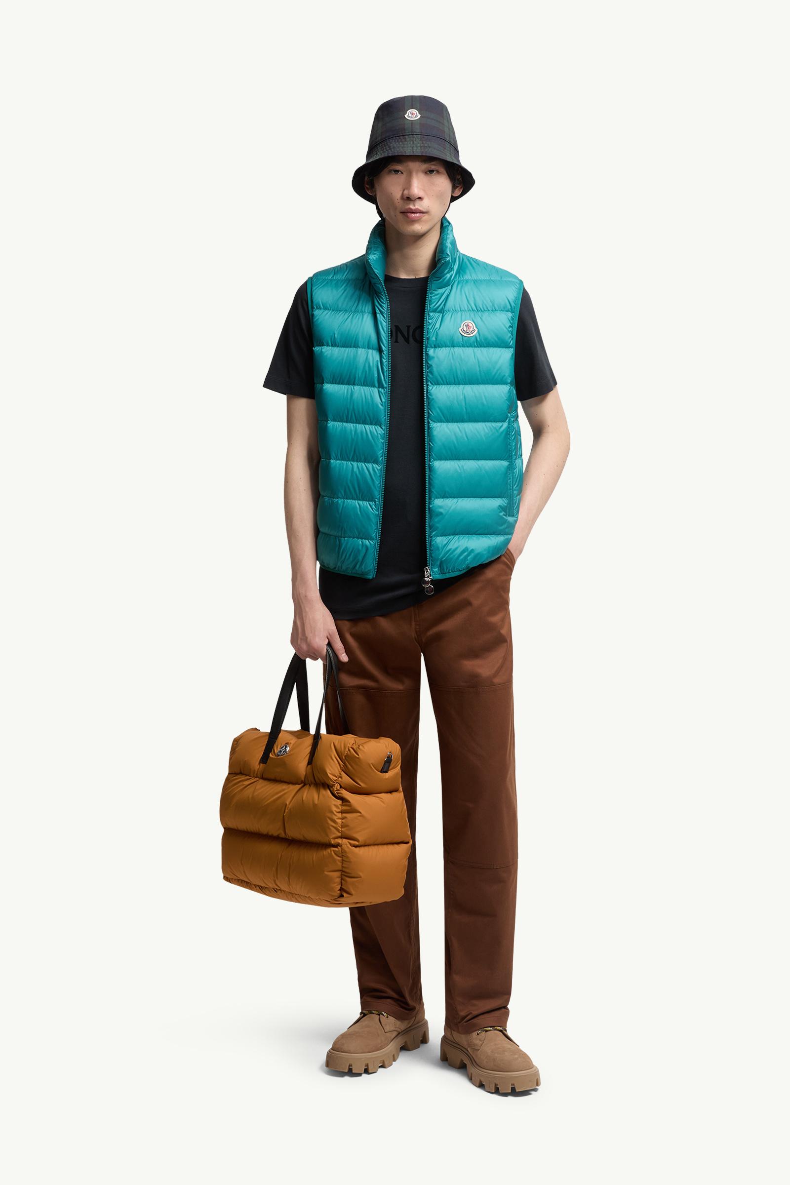 Moncler Flocked Logo Cotton T-Shirt Night Blue Night Blue