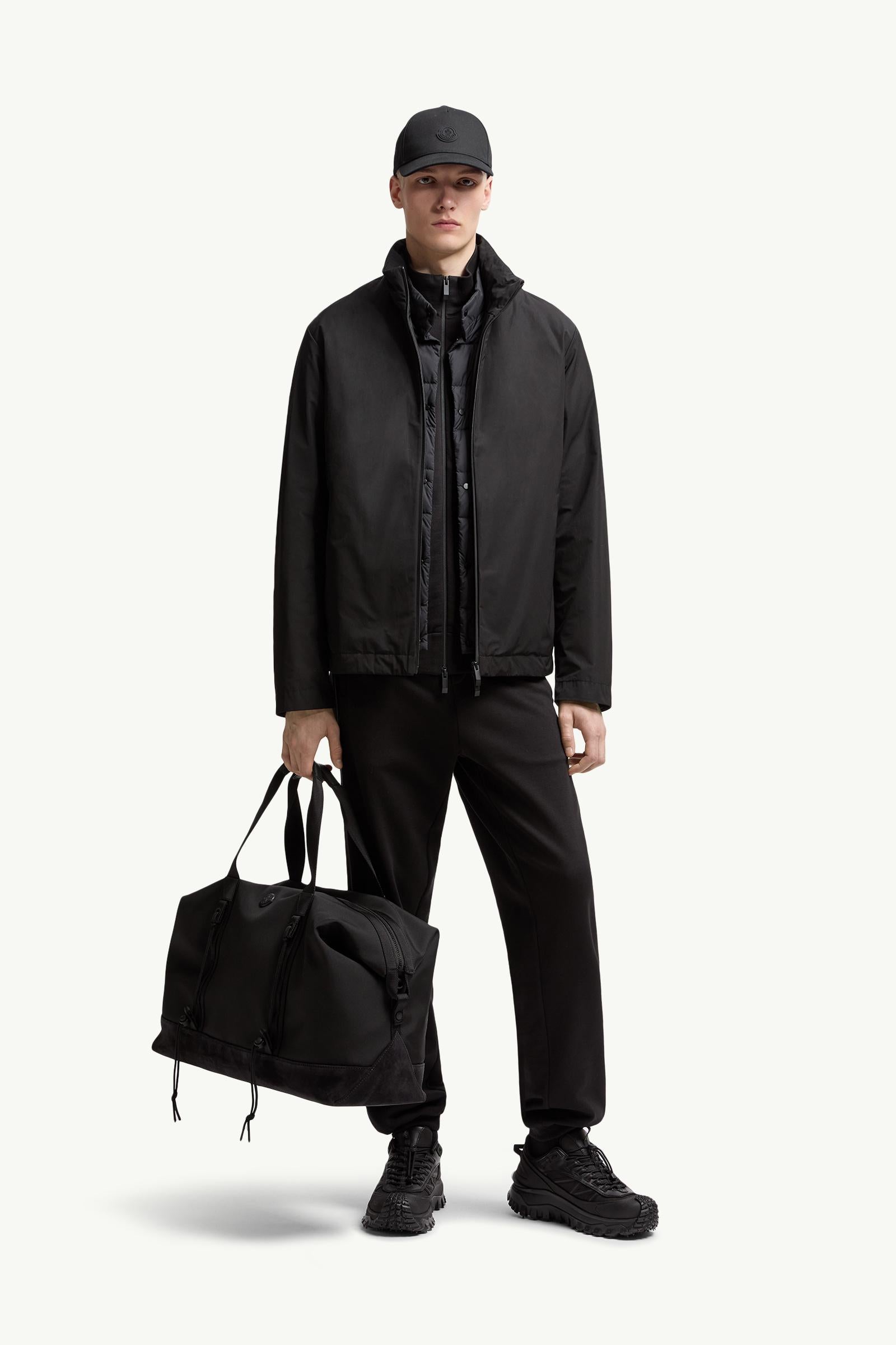 Moncler Cotton Sweatpants Black Black