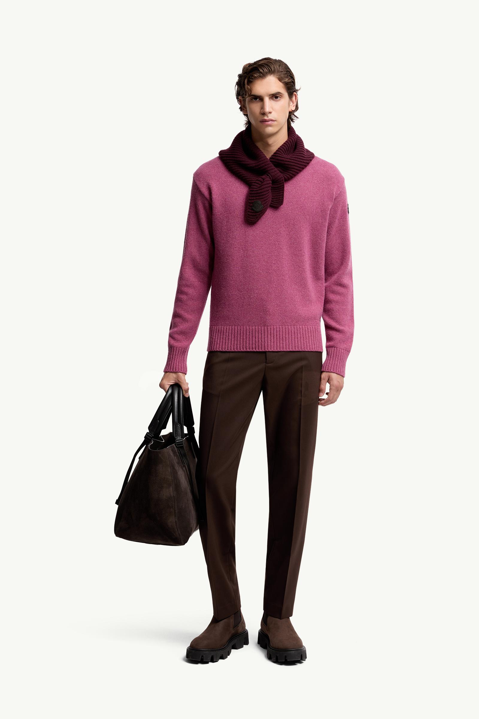 Moncler Wool & Cashmere Sweater Pink Pink