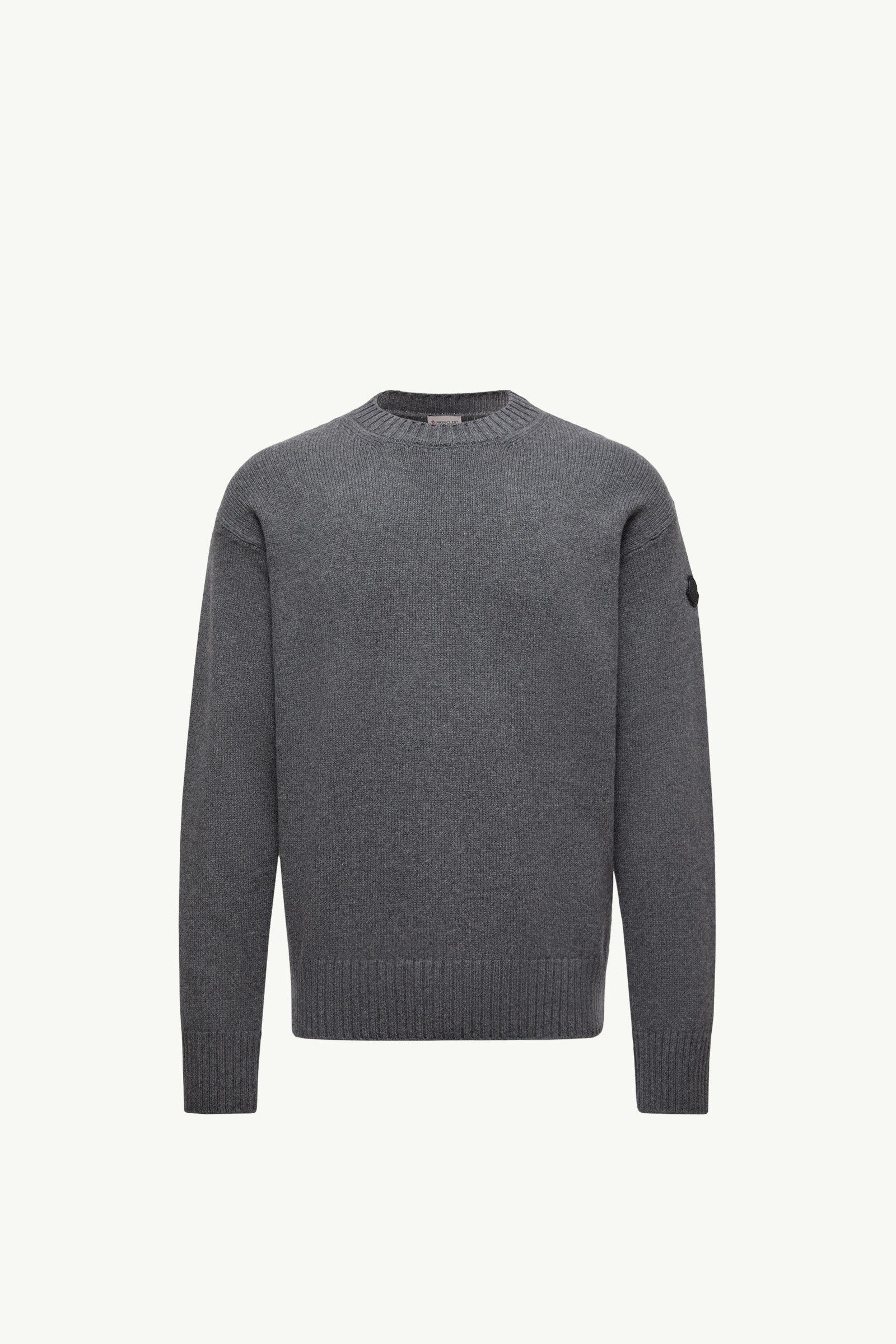 Moncler Wool & Cashmere Sweater Dark Grey Dark Grey