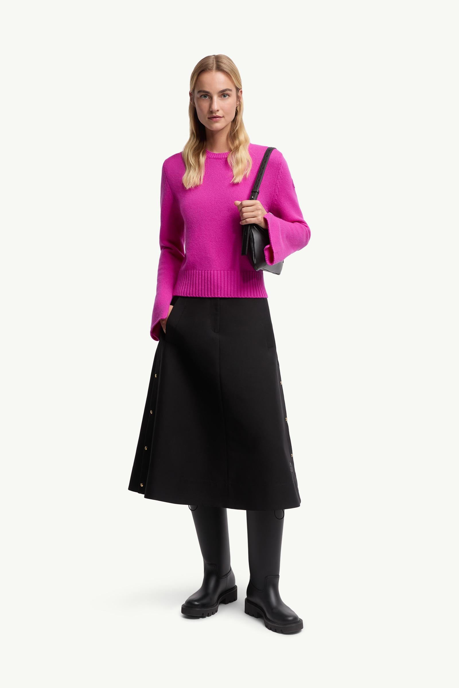 Moncler Wool & Cashmere Sweater Pink Pink