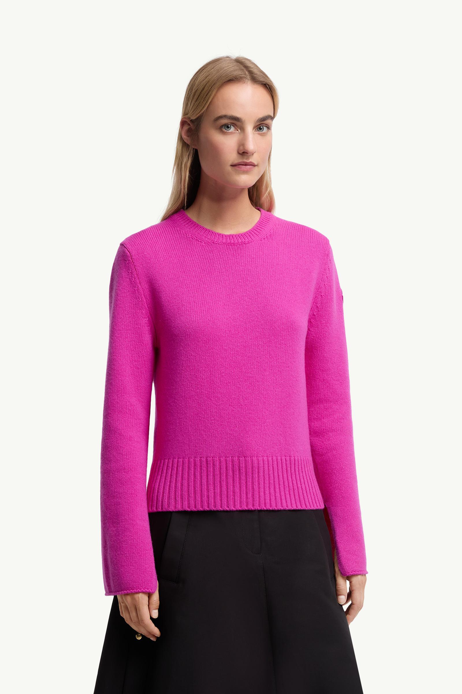 Moncler Wool & Cashmere Sweater Pink Pink