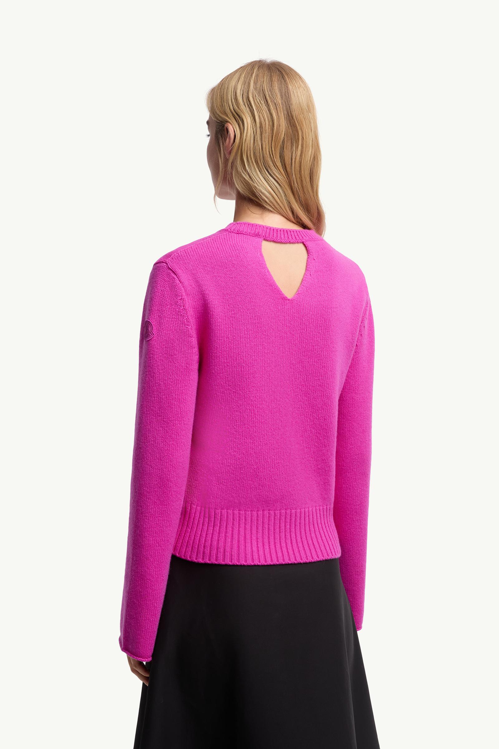 Moncler Wool & Cashmere Sweater Pink Pink