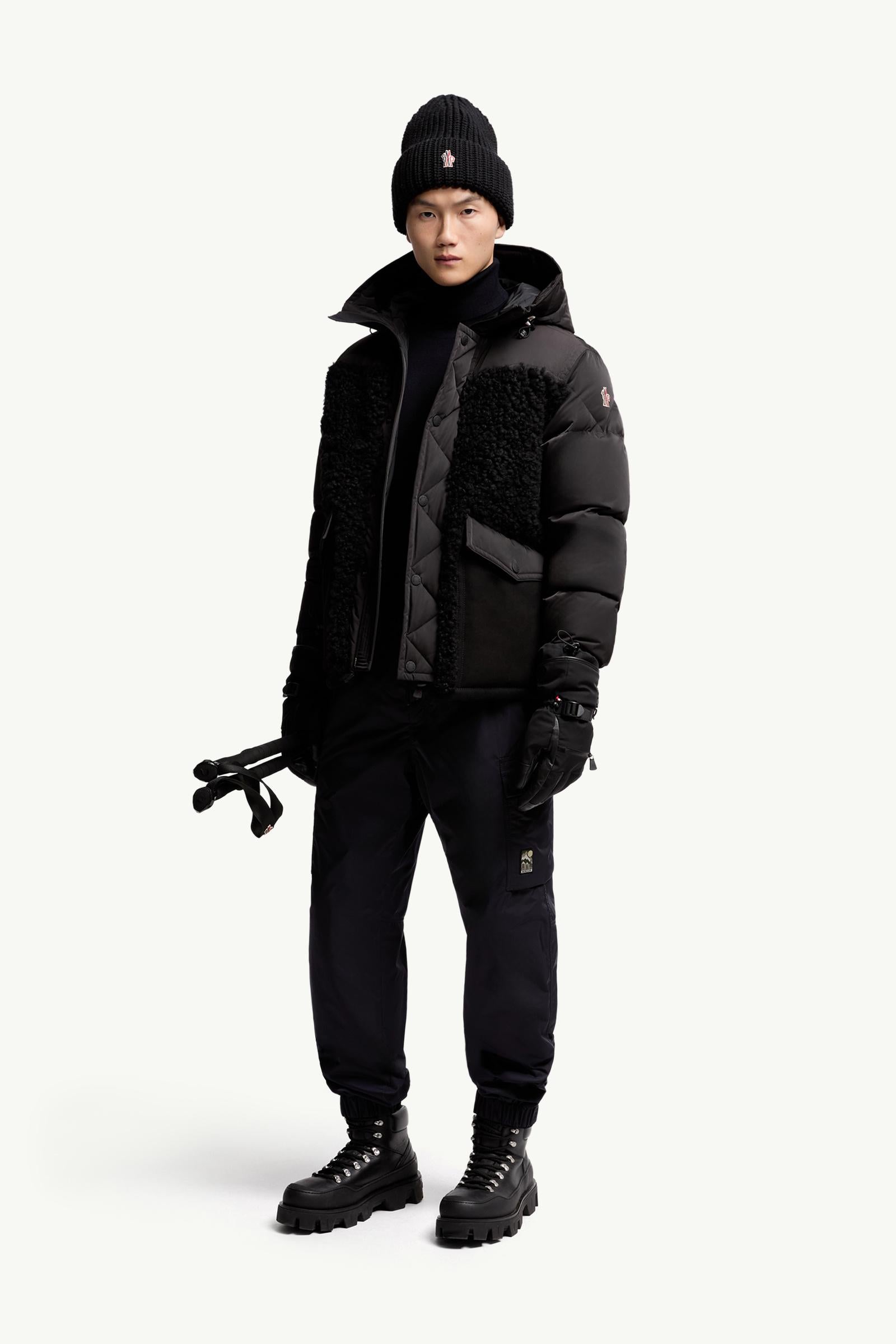 Moncler Gabardine Cargo Pants Navy Blue Navy Blue