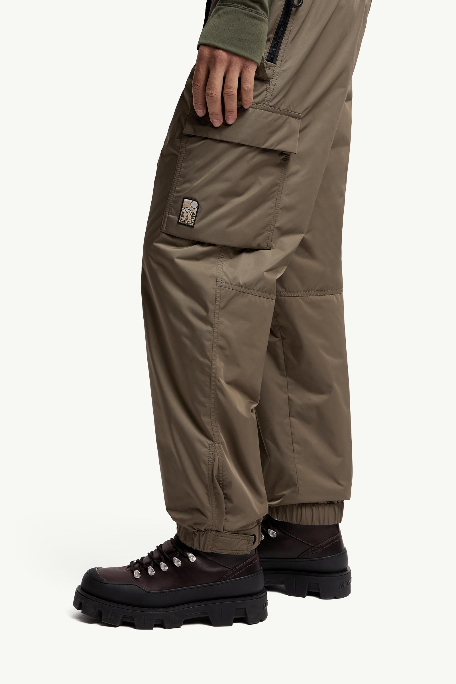 Moncler Gabardine Cargo Pants Olive Green Olive Green