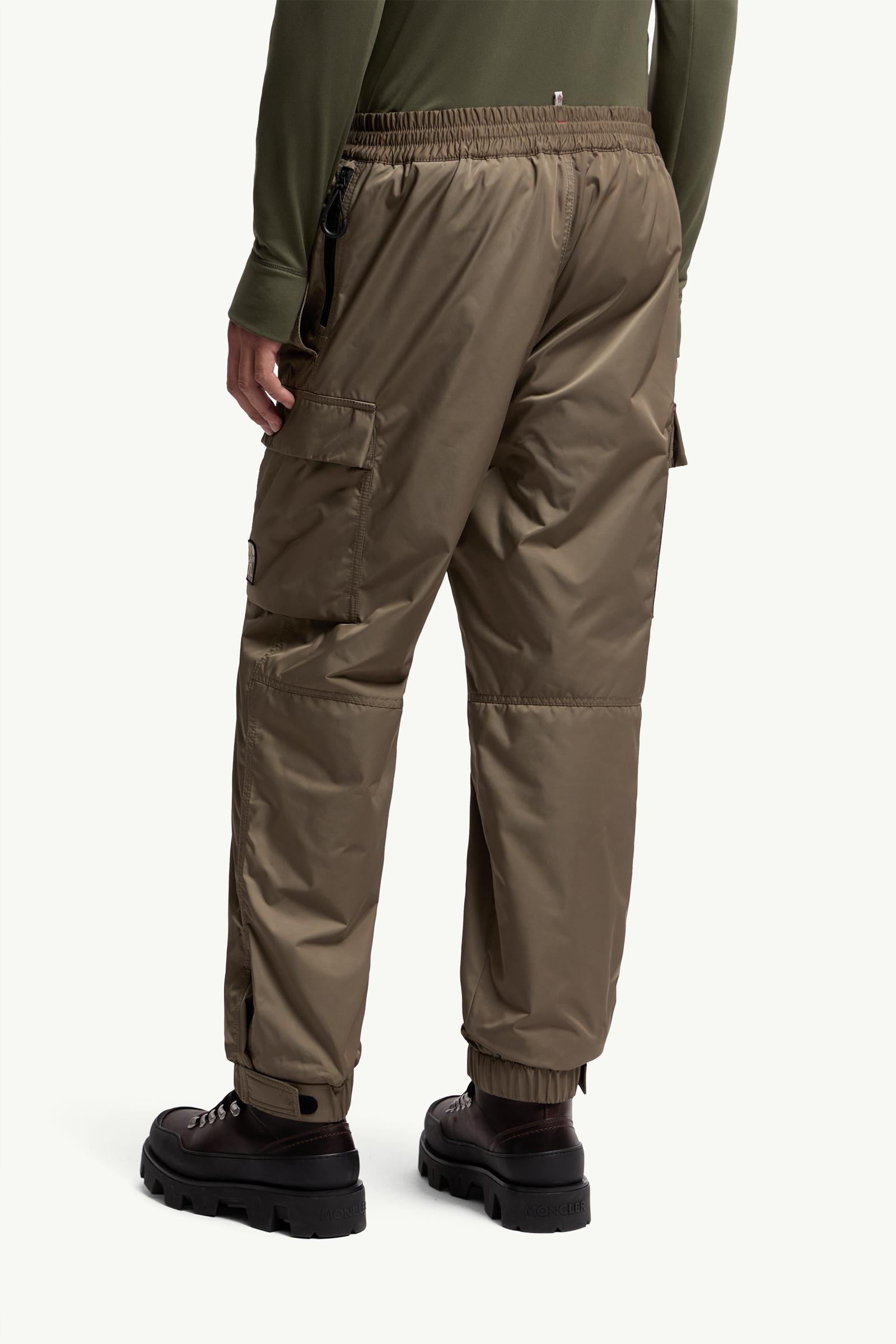 Moncler Gabardine Cargo Pants Olive Green Olive Green