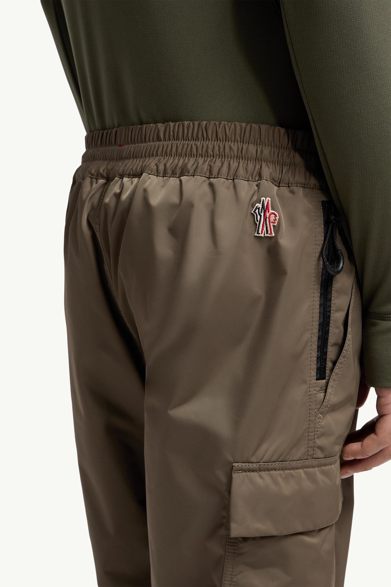 Moncler Gabardine Cargo Pants Olive Green Olive Green
