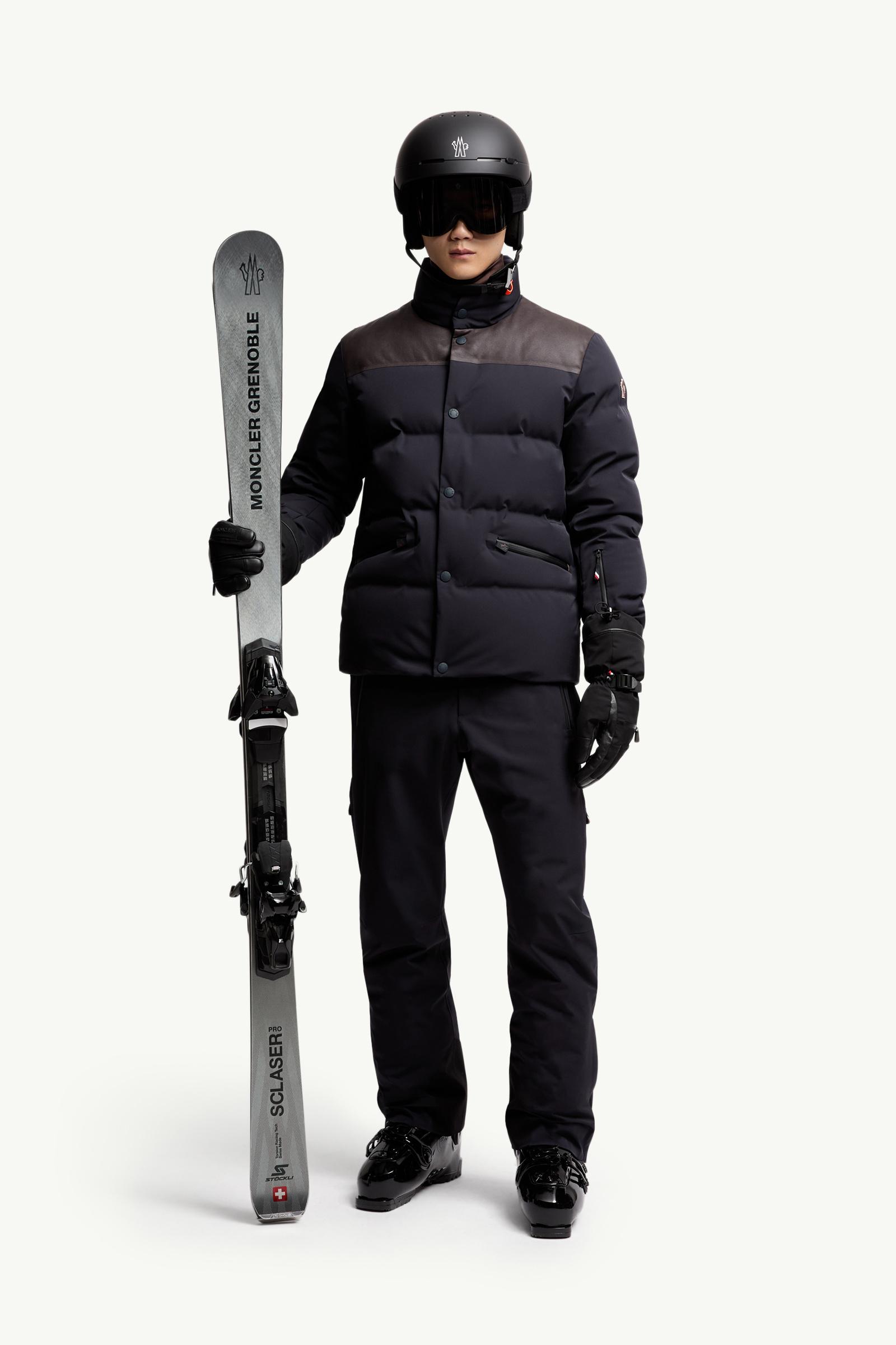 Moncler Padded Ski Pants Navy Blue Navy Blue