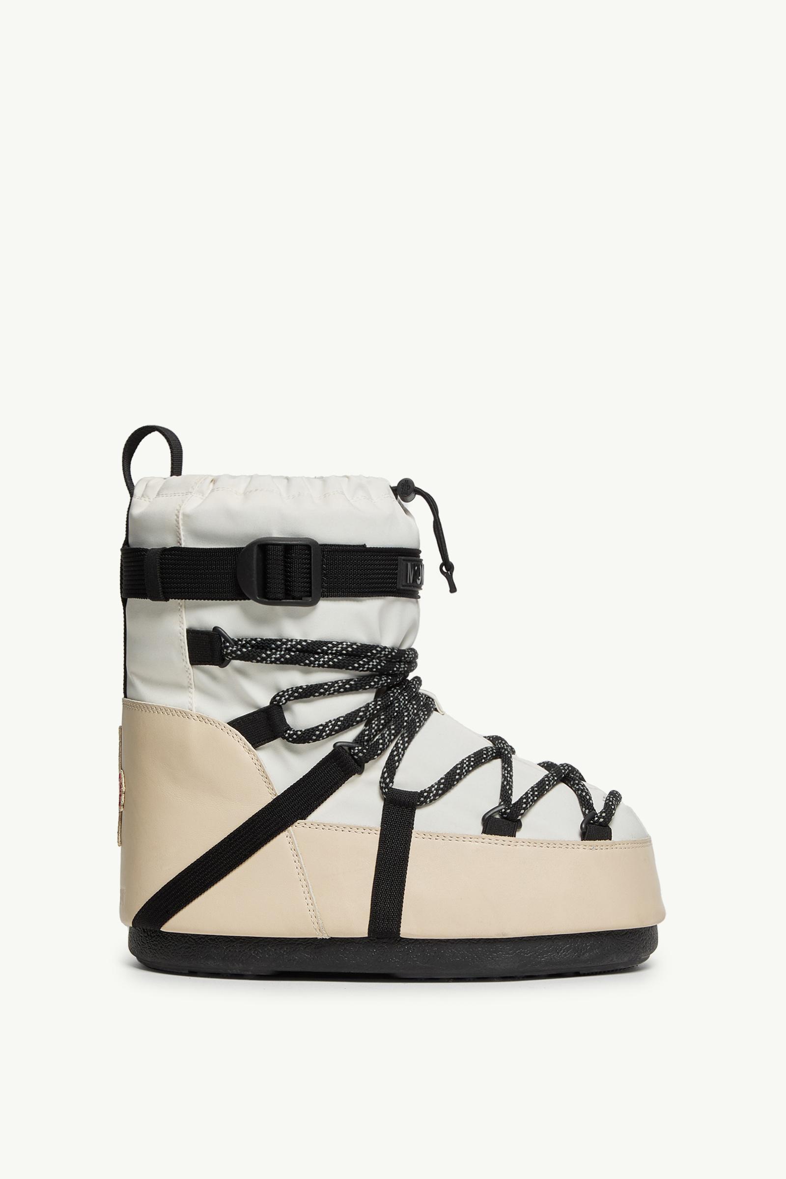 Moncler Moon Boot x Moncler Grenoble Icon Low Padded Snow Boot White