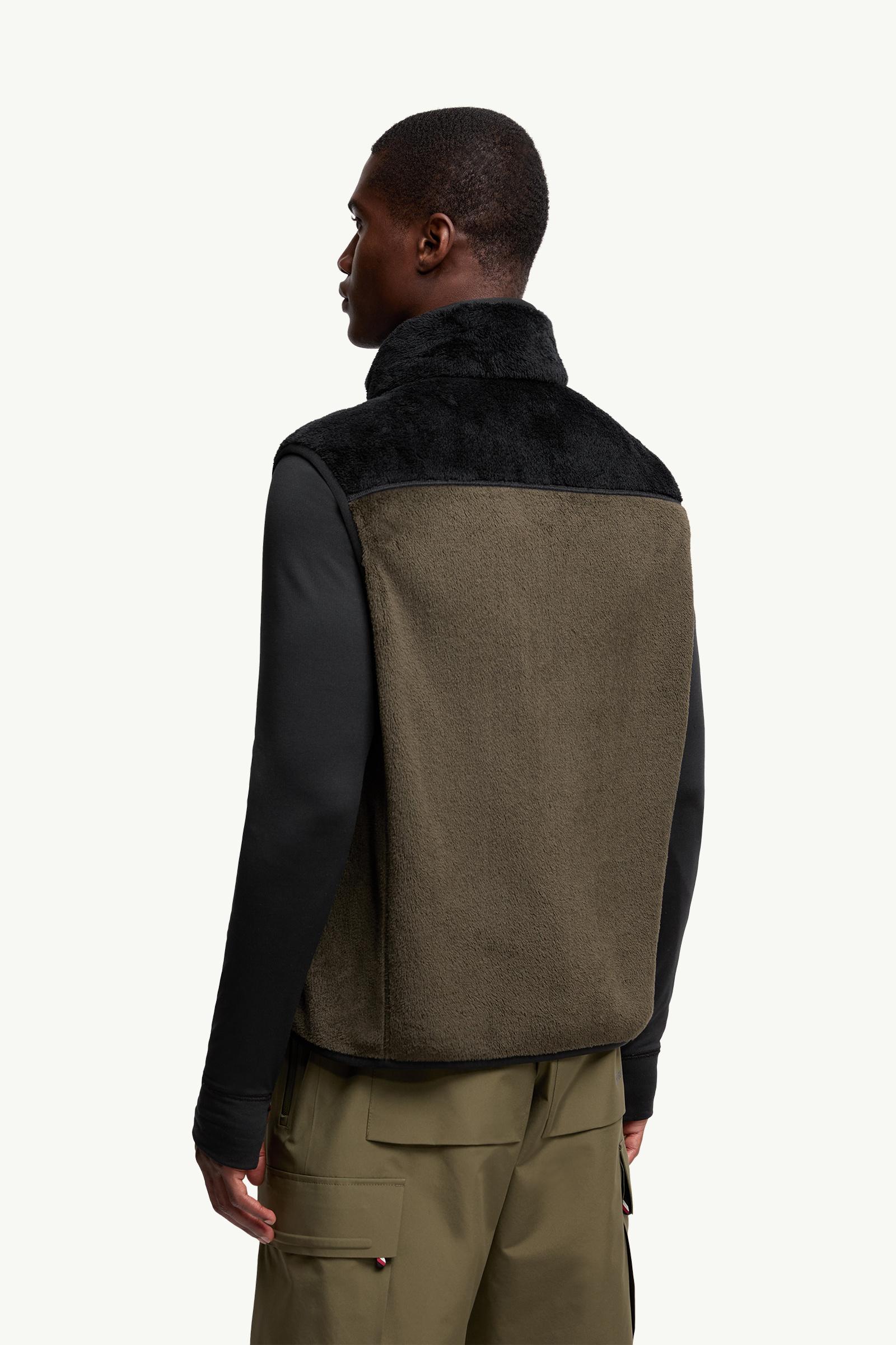 Moncler Polartec® Down Vest Black & Green Black & Green