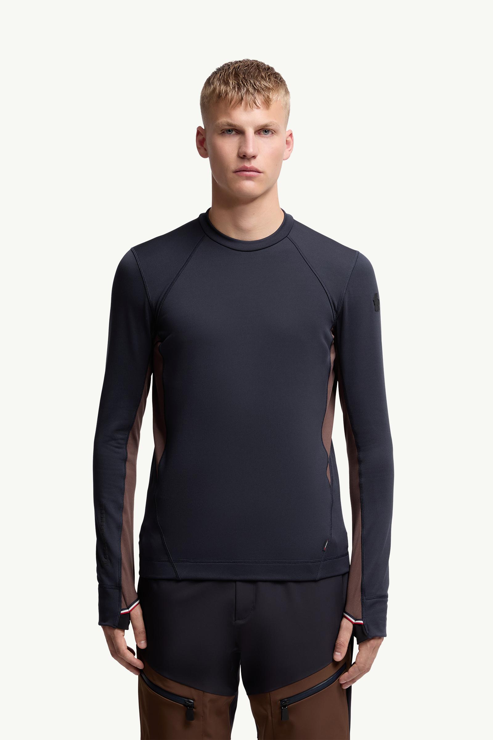 Moncler Polartec® Sweatshirt Blue & Brown Blue & Brown