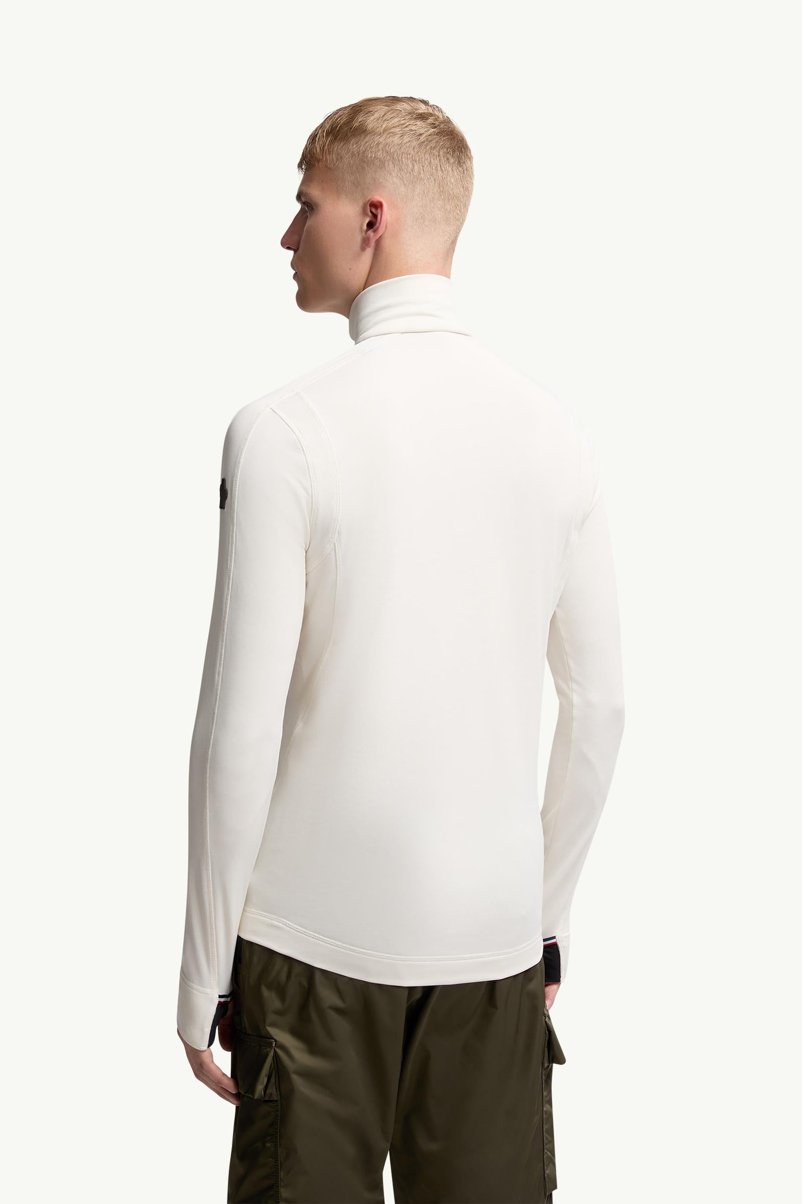 Moncler Polartec® Half-Zip Sweatshirt White White