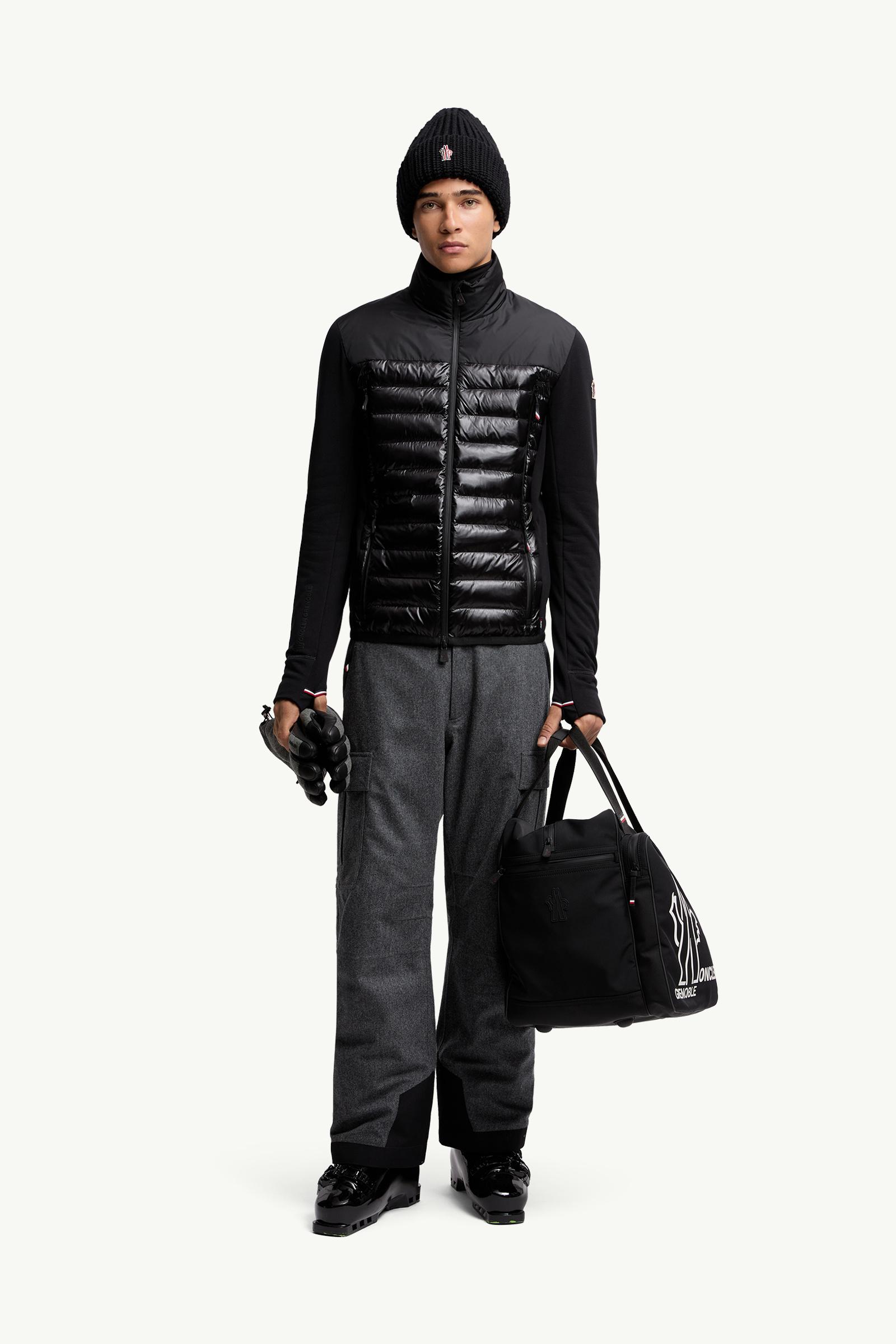 Moncler Padded Polartec® Zip-Up Sweatshirt Black Black
