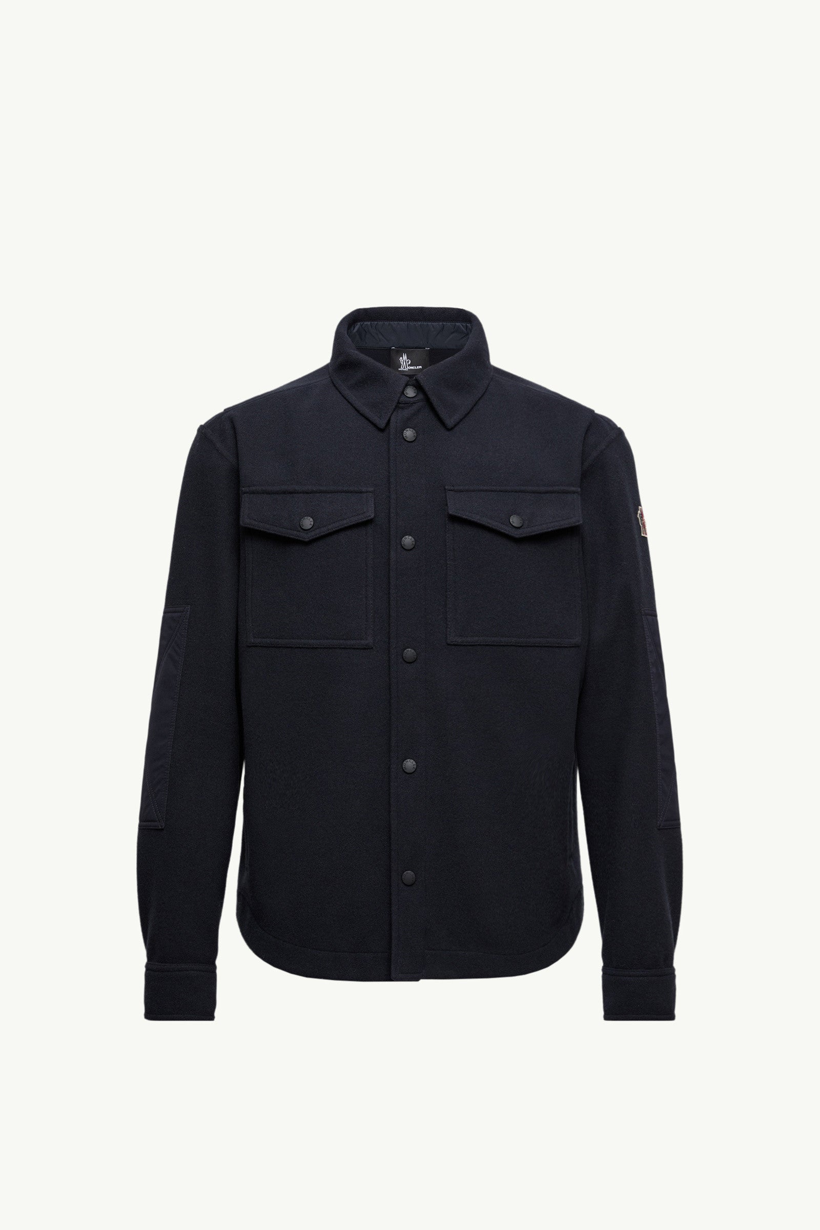 Moncler Long Sleeve Shirt Navy Blue Navy Blue