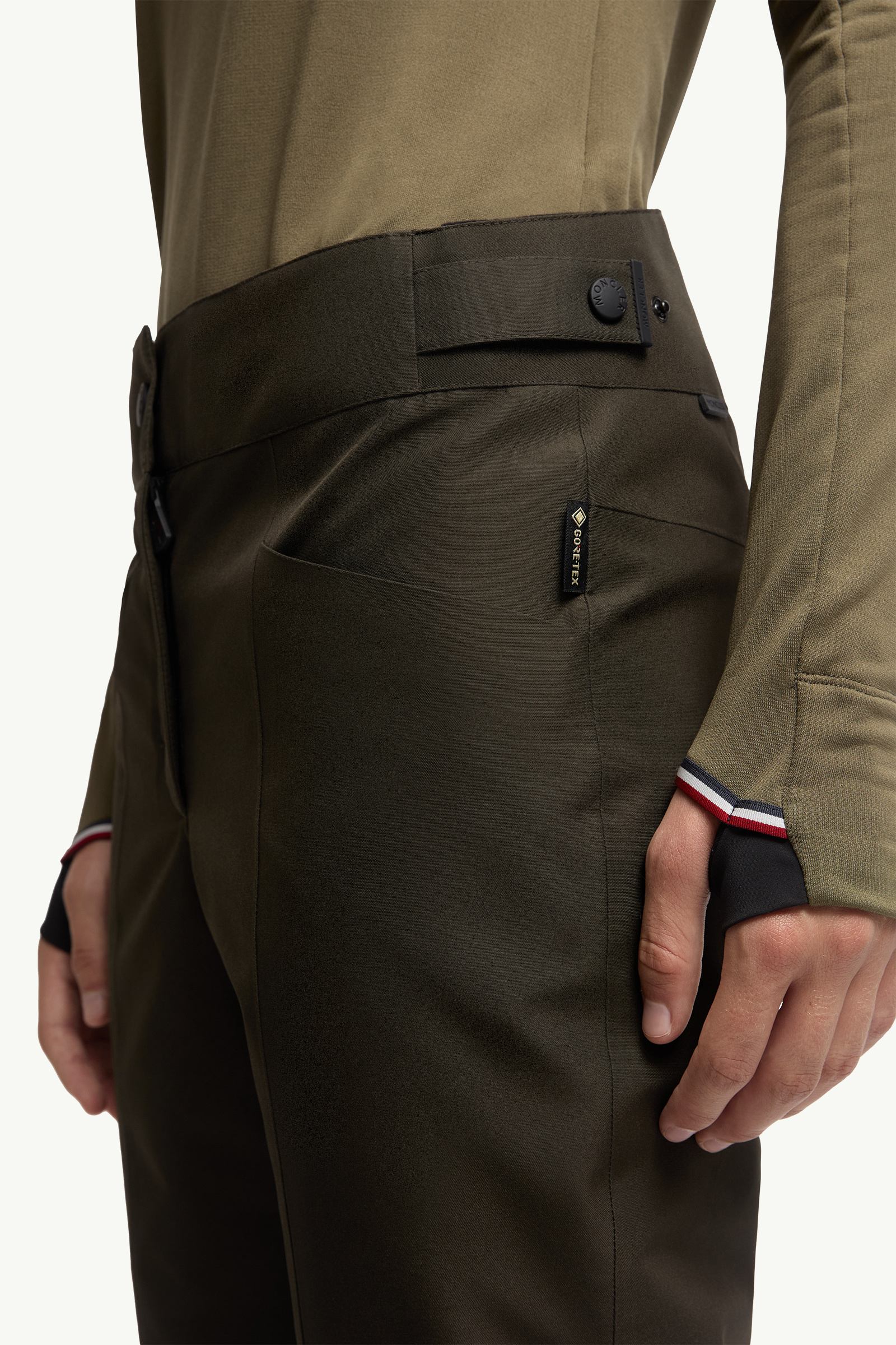 Moncler Padded Gore-Tex® Ski Pants Dark Green Dark Green