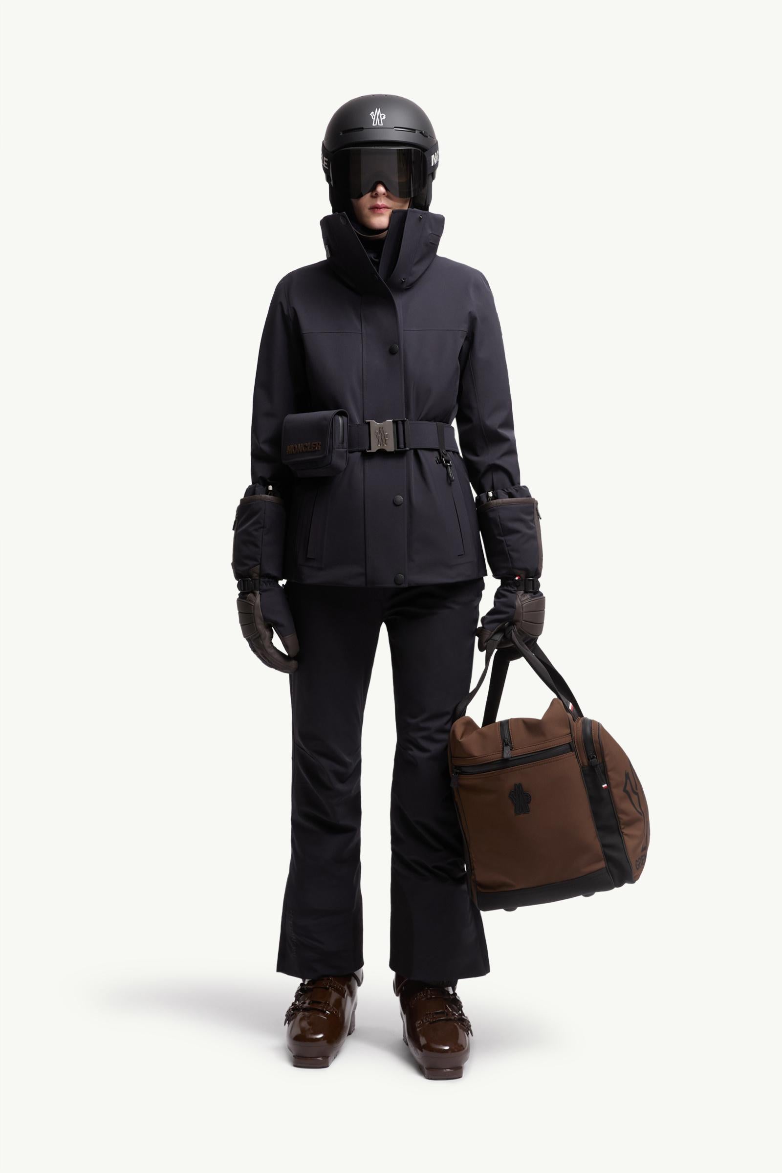 Moncler Padded Ski Pants Navy Blue Navy Blue