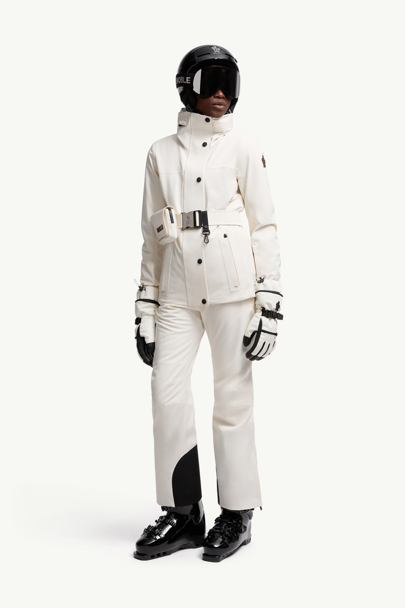 Moncler Padded Ski Pants White White