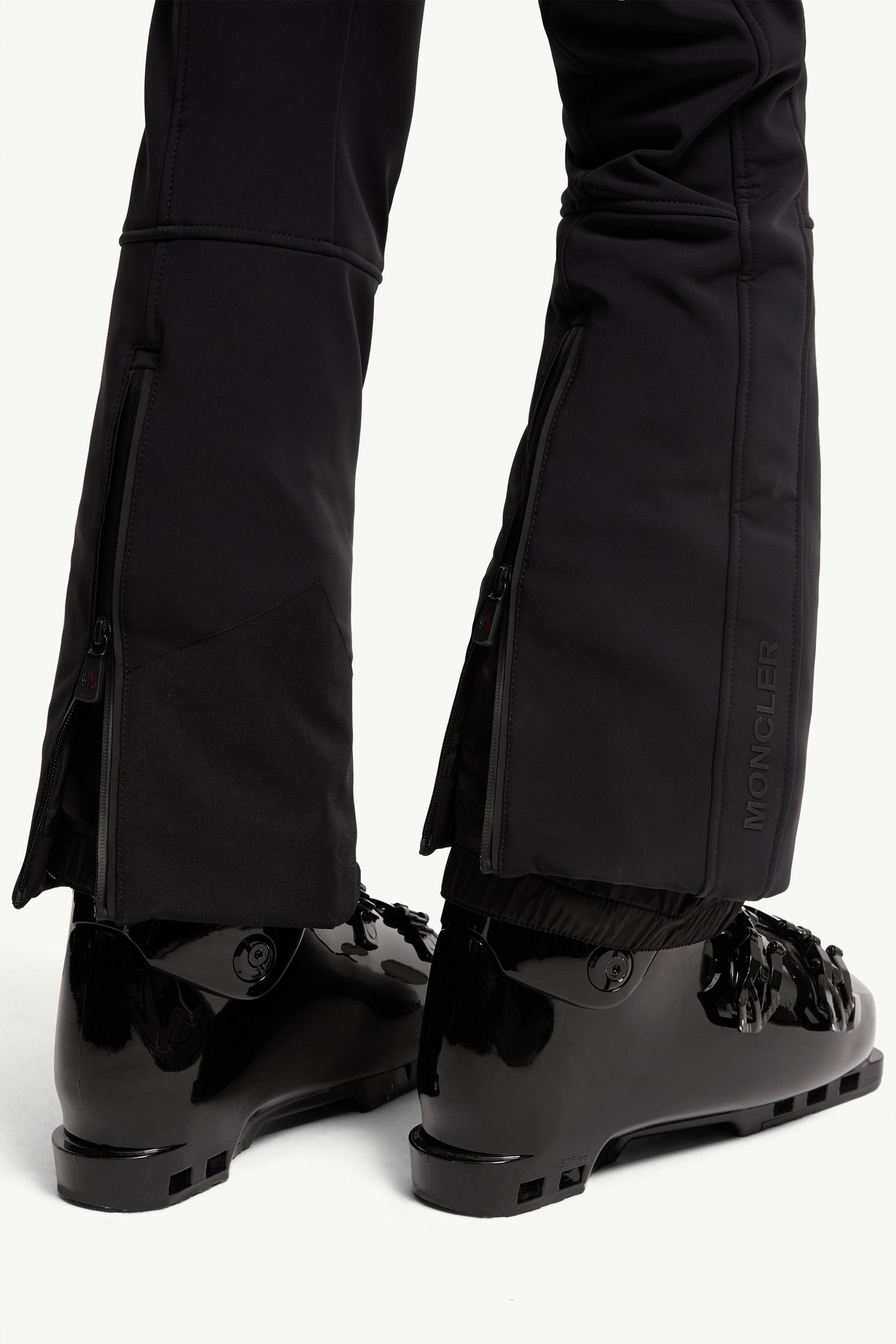 Moncler Down-Filled Ski Suit Black & White Black & White