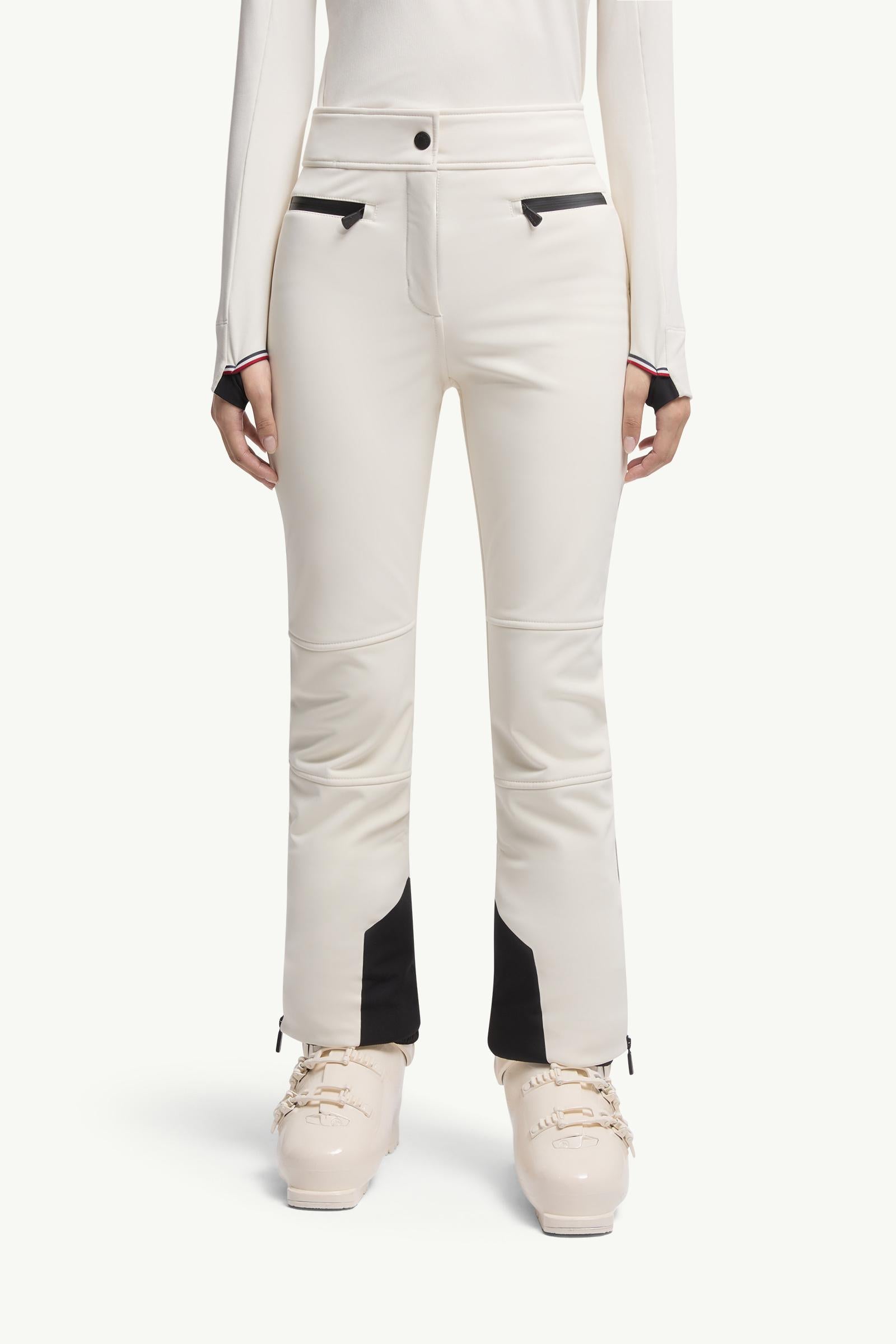 Moncler Ski Pants White White
