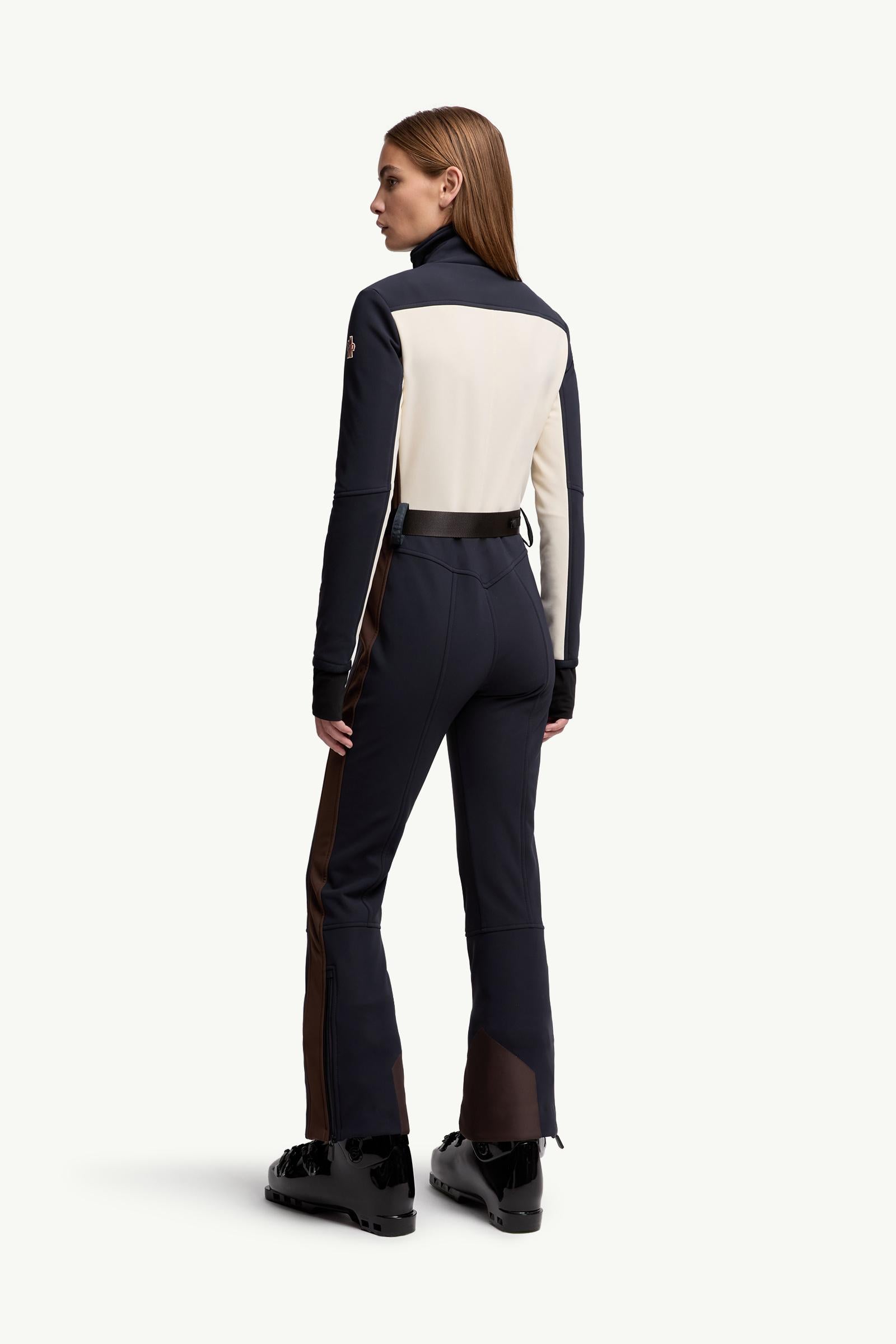 Moncler Ski Suit Blue & White Blue & White