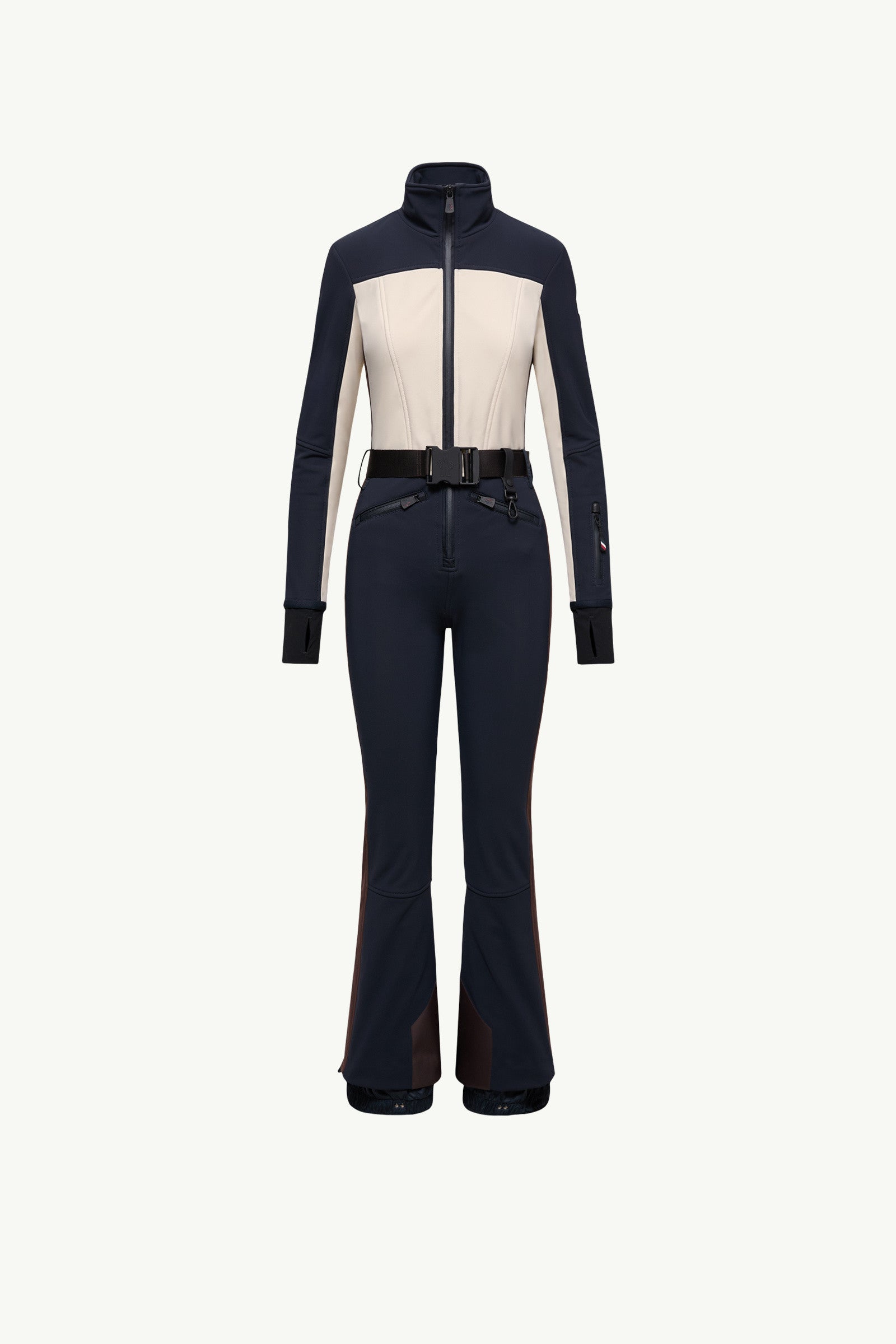 Moncler Ski Suit Blue & White Blue & White