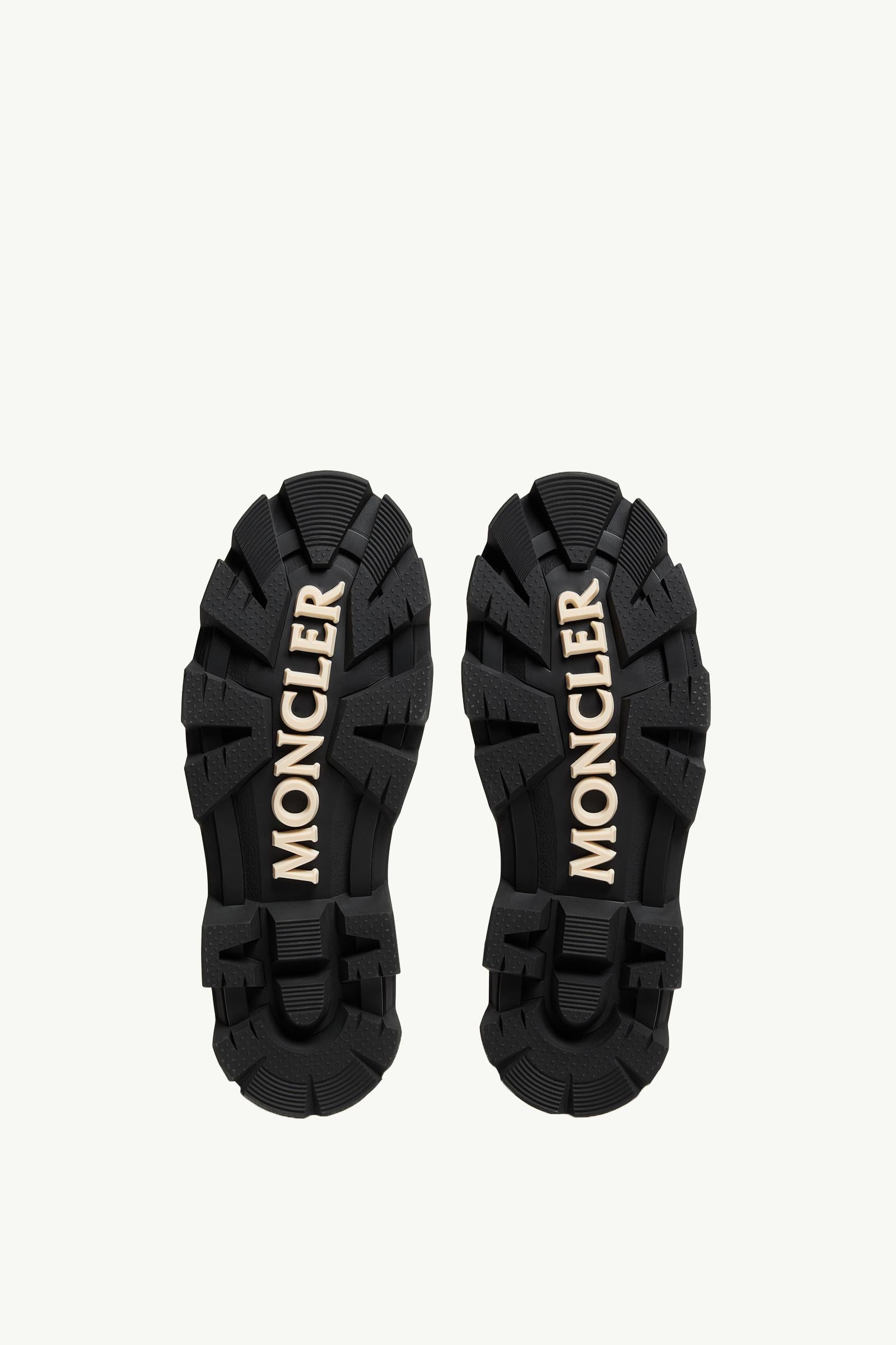 Moncler Peak Path Suede Lace-Up Boots Dark Brown