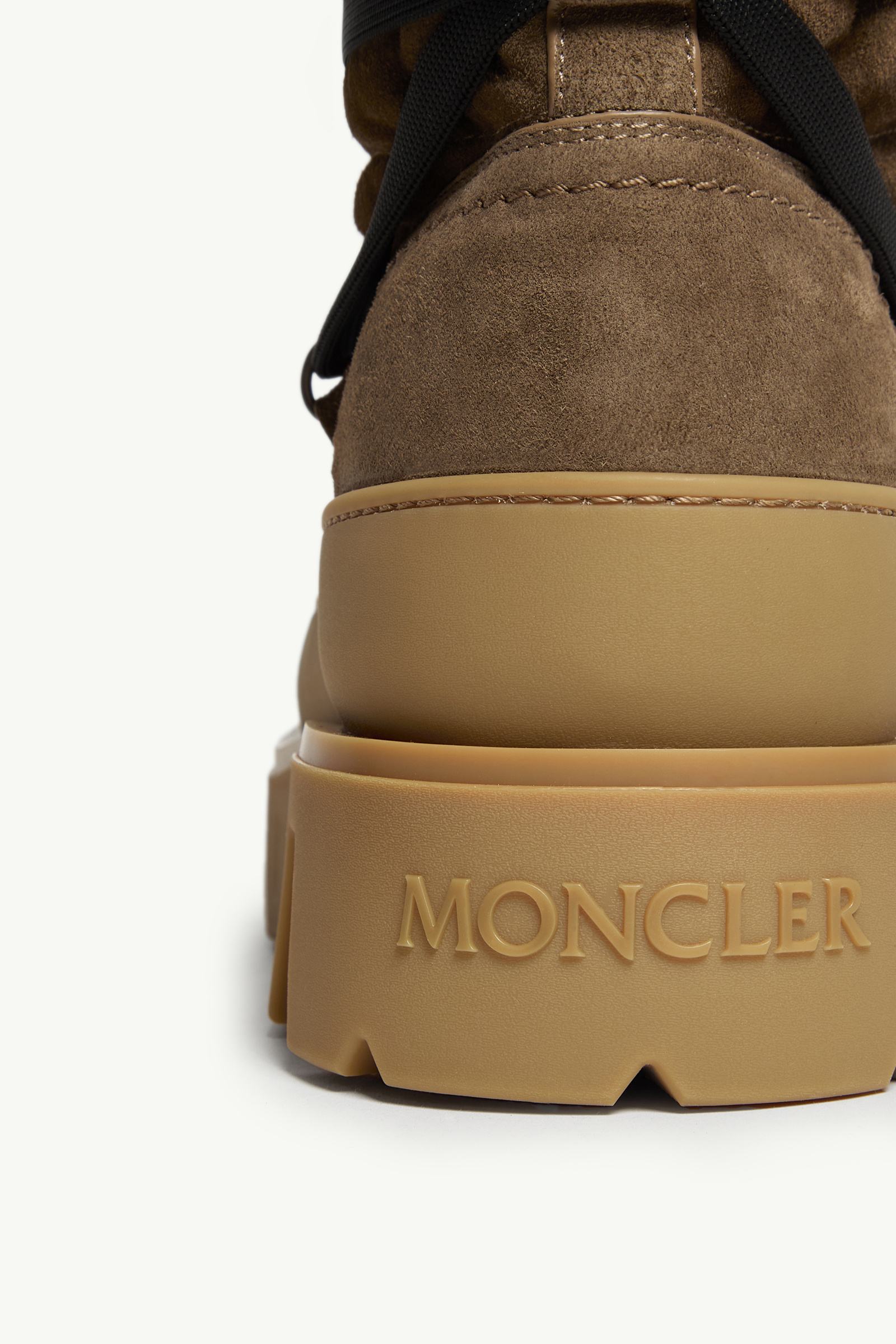 Moncler Peak Aprs Ankle Boots Brown