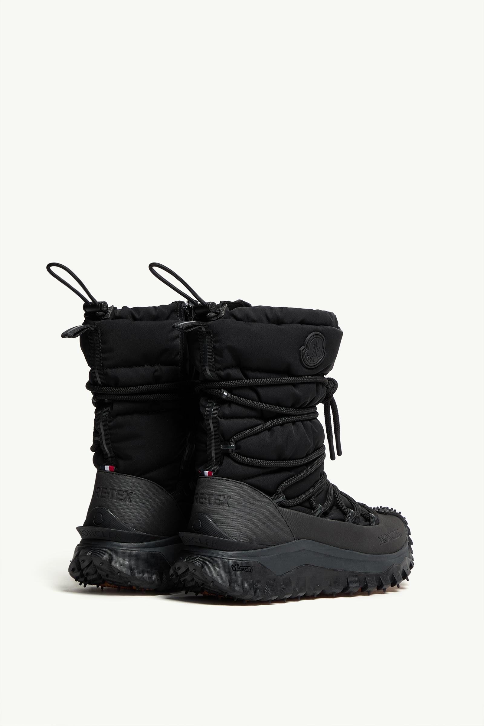 Moncler Trailgrip GTX Lace-Up Boots Black