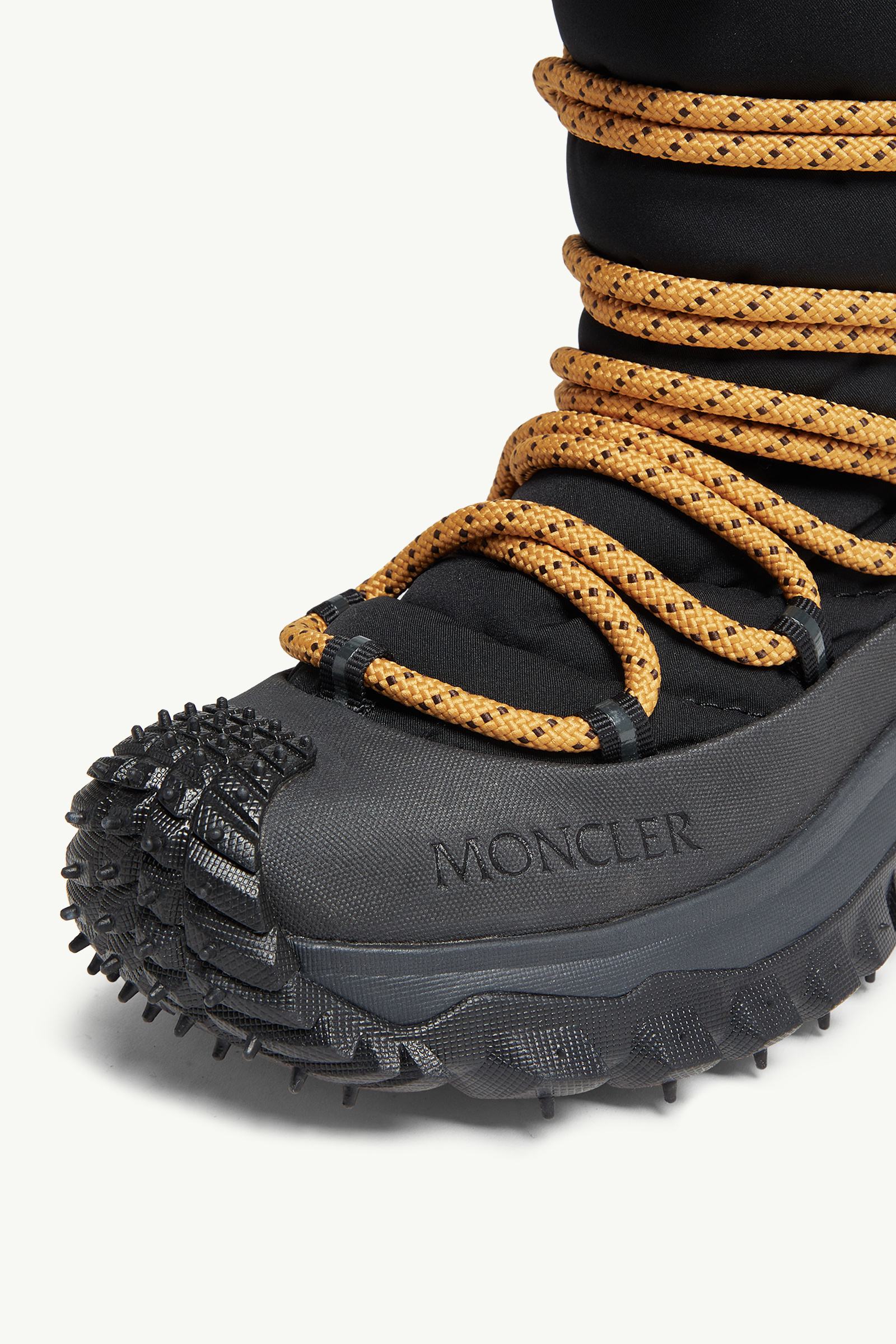 Moncler Trailgrip GTX Lace-Up Boots Black