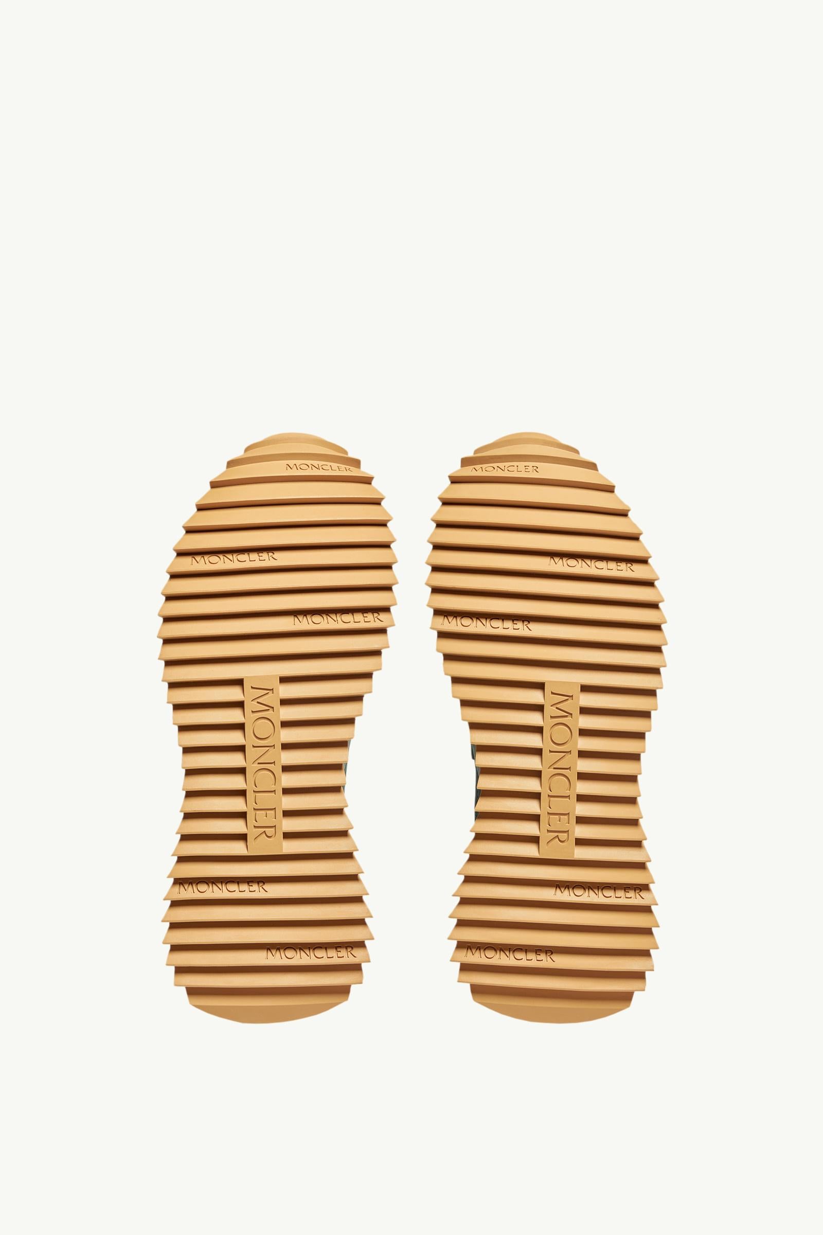 Moncler Pacey2 Suede & Nubuck Sneakers Green