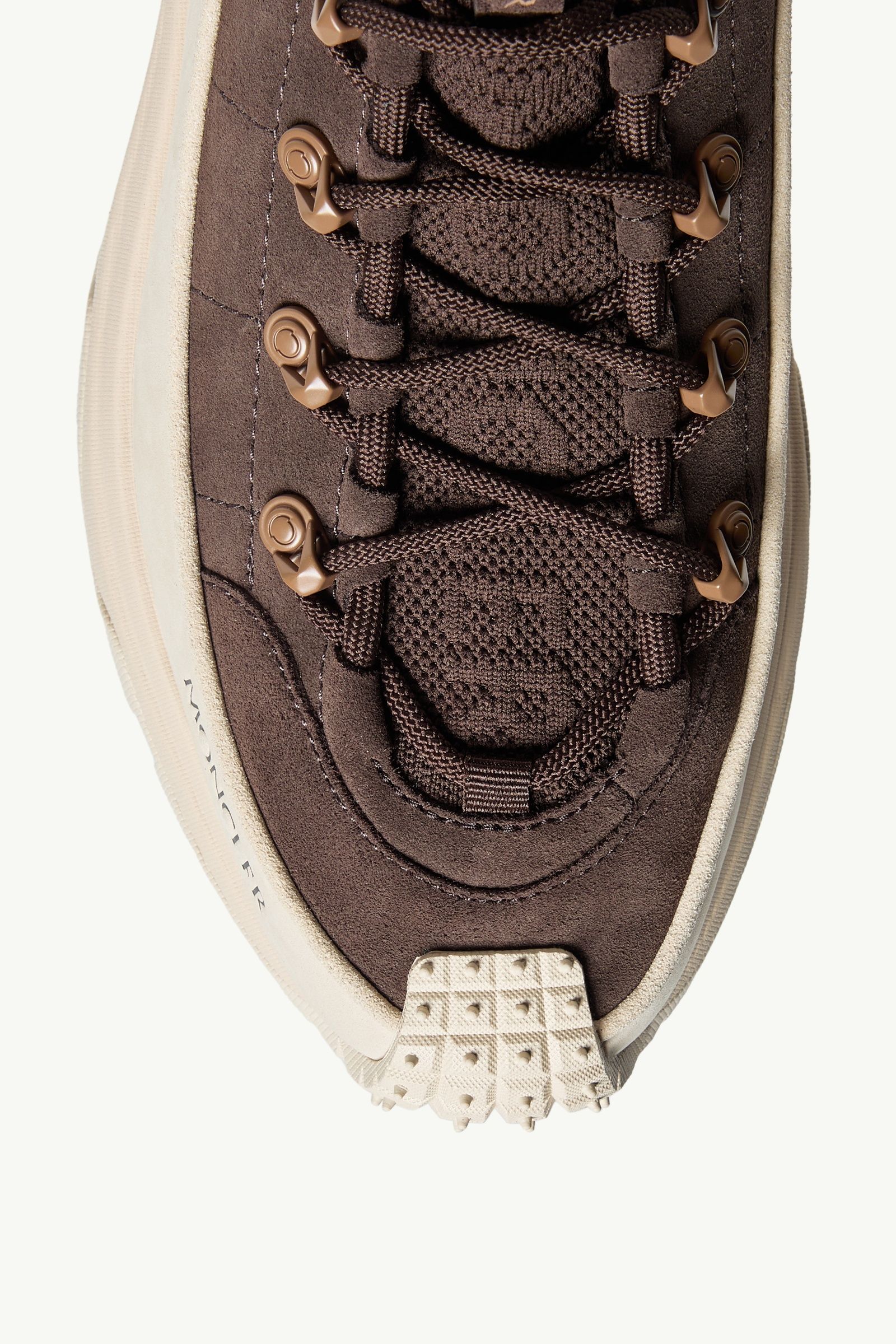 Moncler Trailgrip Lite3 Nubuck & Suede Sneakers Brown
