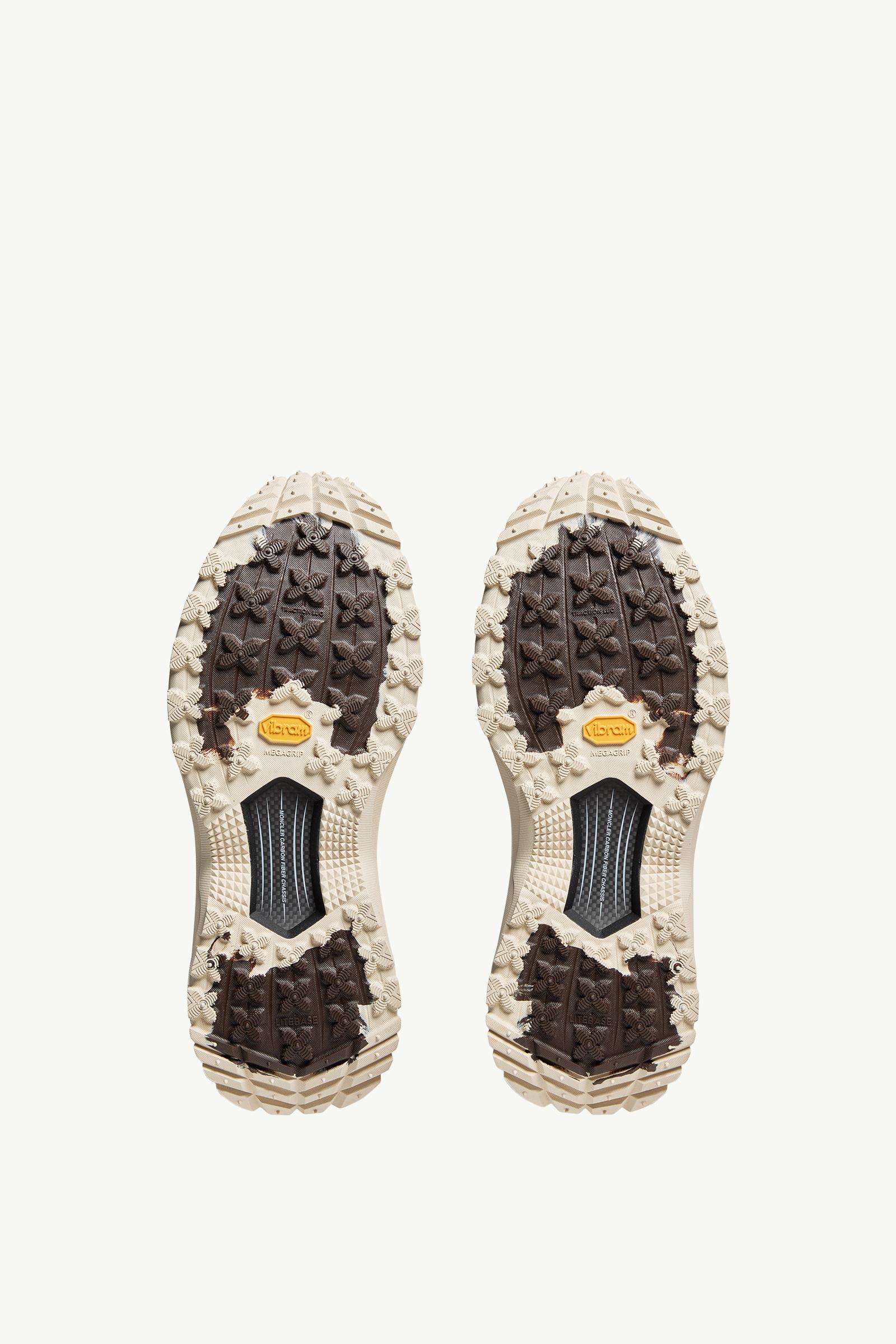 Moncler Trailgrip Lite3 Nubuck & Suede Sneakers Brown