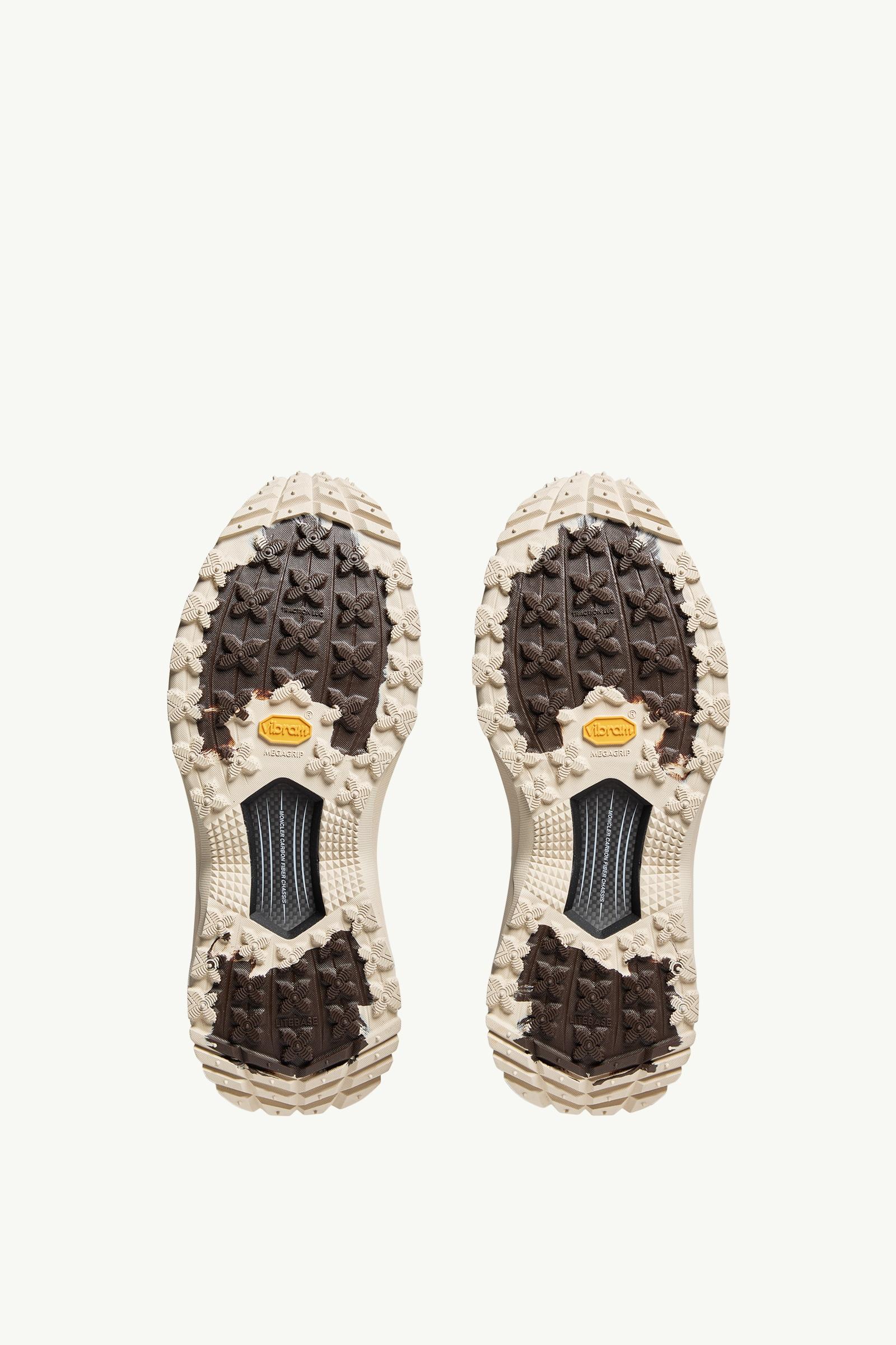 Moncler Trailgrip Lite3 Nubuck & Suede Sneakers Brown