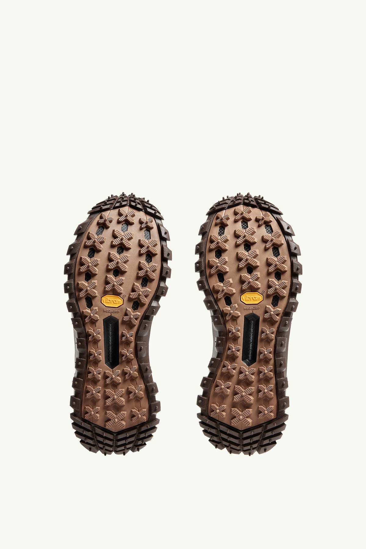 Moncler Trailgrip APEX2GTX Nubuck & Leather Sneakers Brown