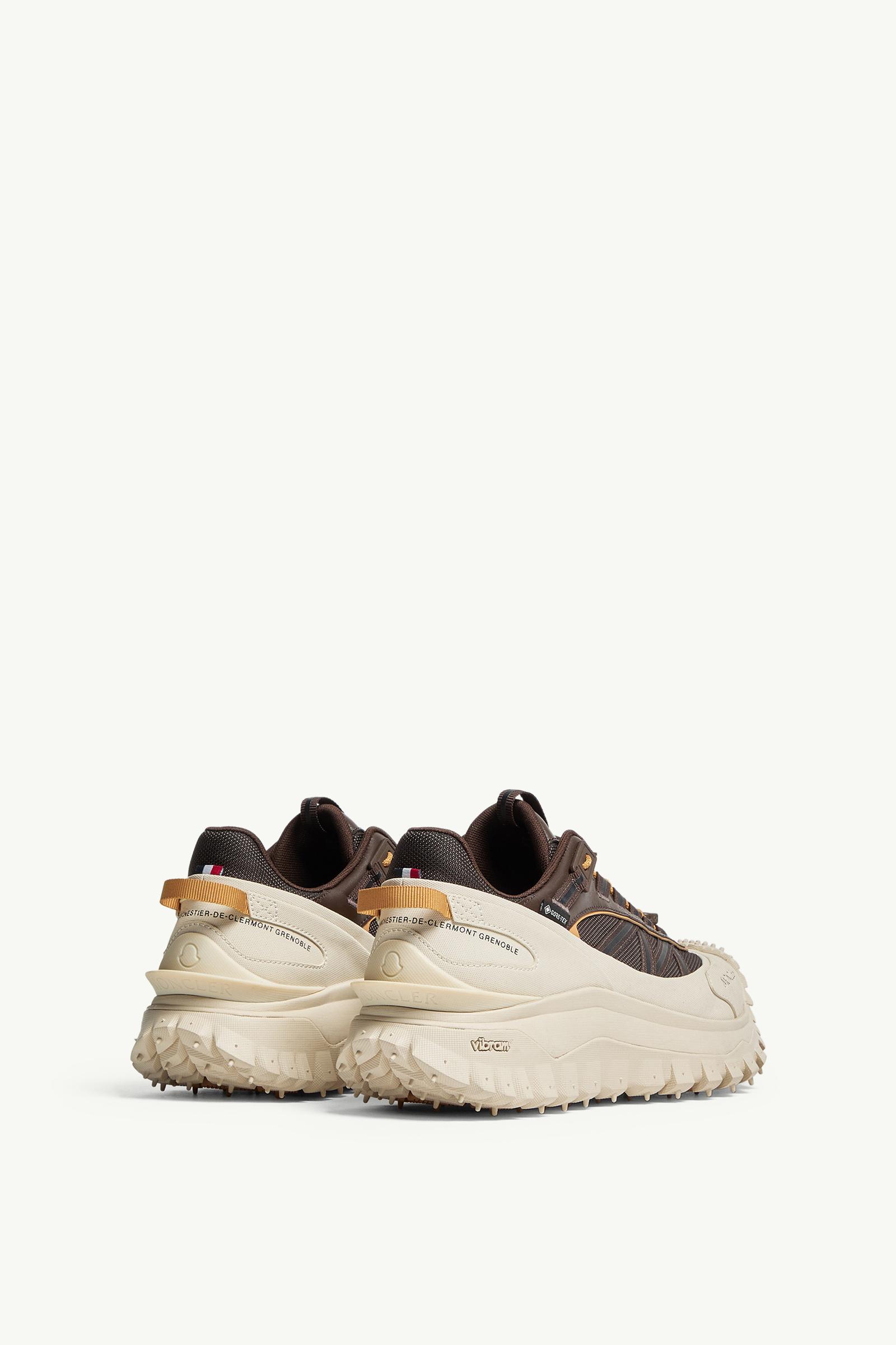 Moncler Trailgrip GTX Sneakers White & Brown