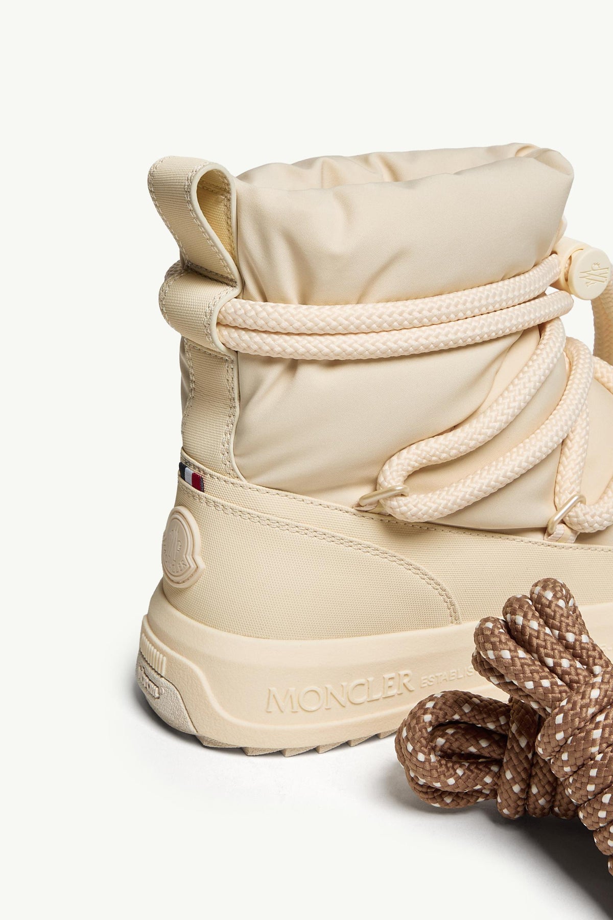 Moncler Moncler Altive Mid Snow Boots Light Beige