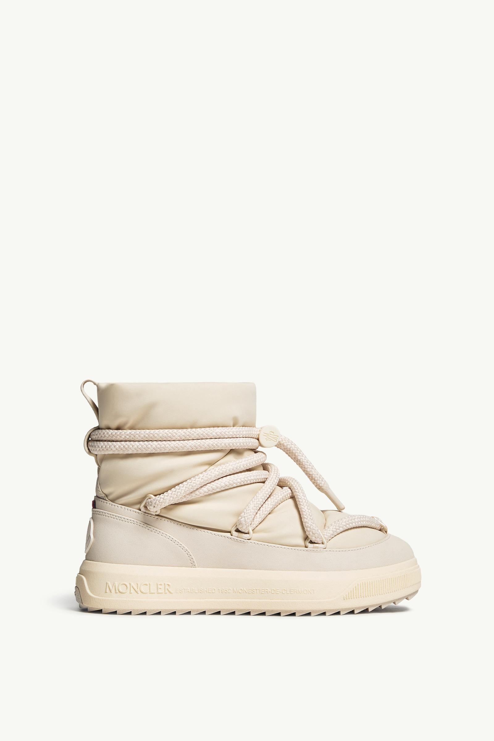 Moncler Moncler Altive Mid Snow Boots Light Beige