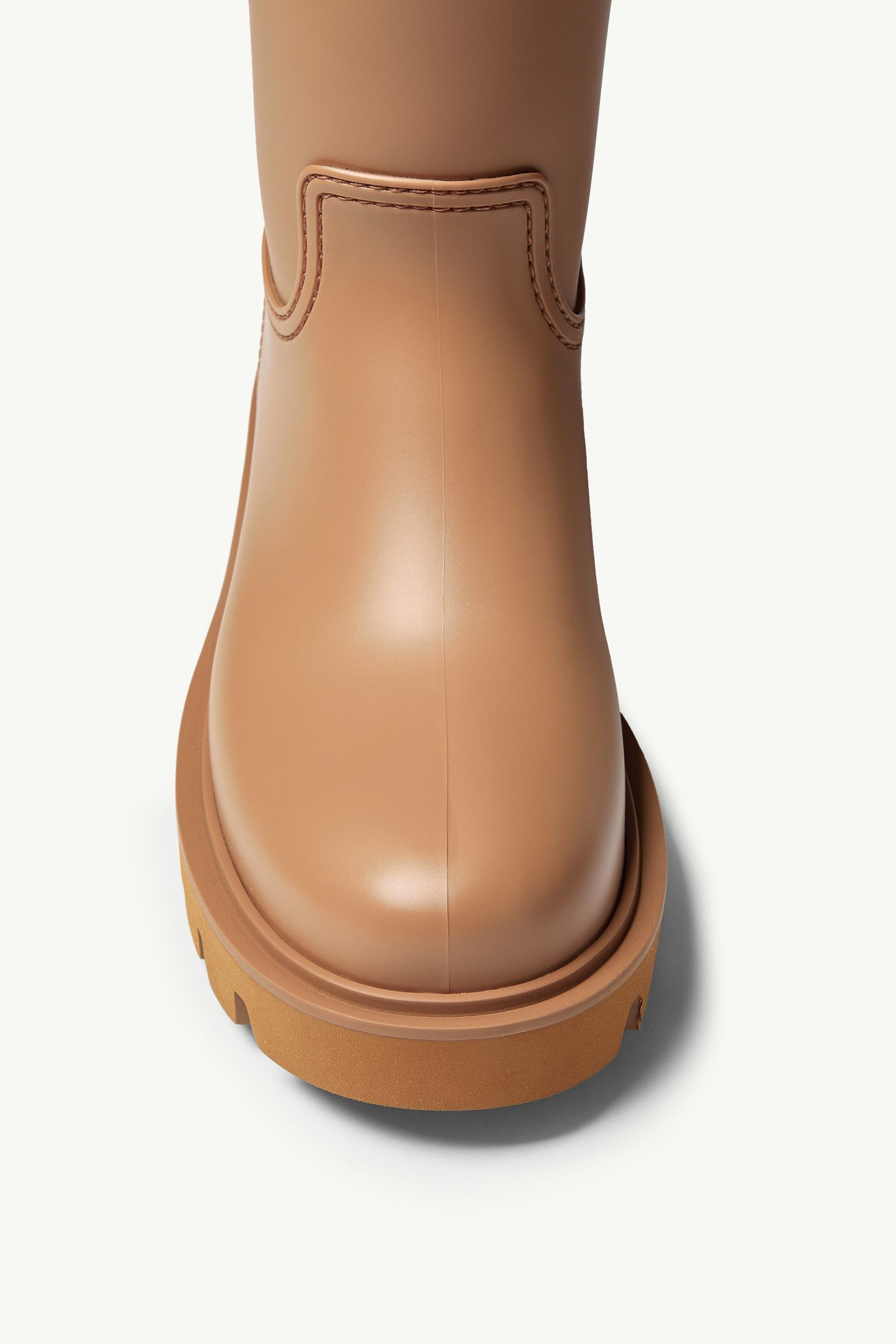 Moncler Kickstream High Rain Boots Light Brown